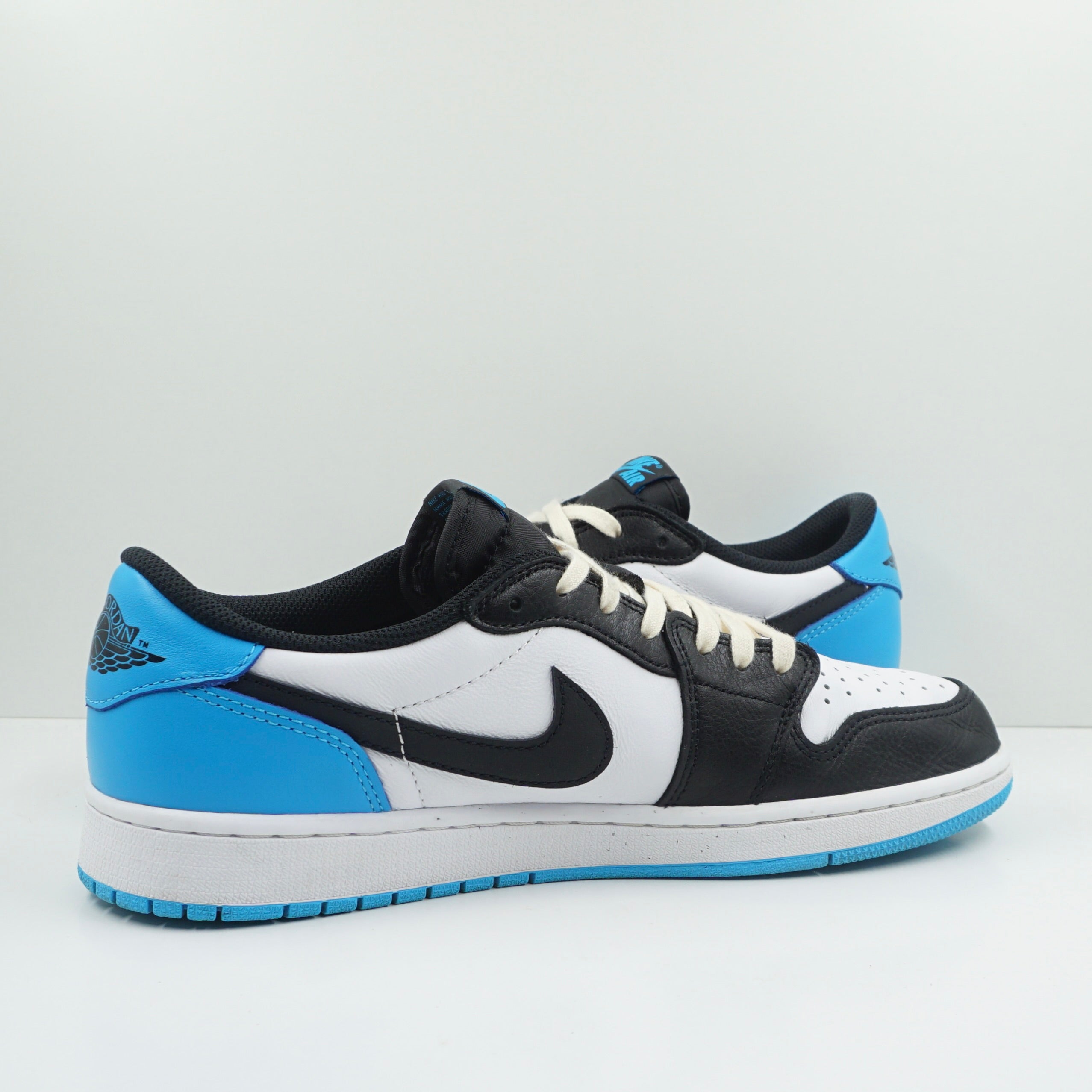 Jordan 1 Retro Low OG Black Dark Powder Blue