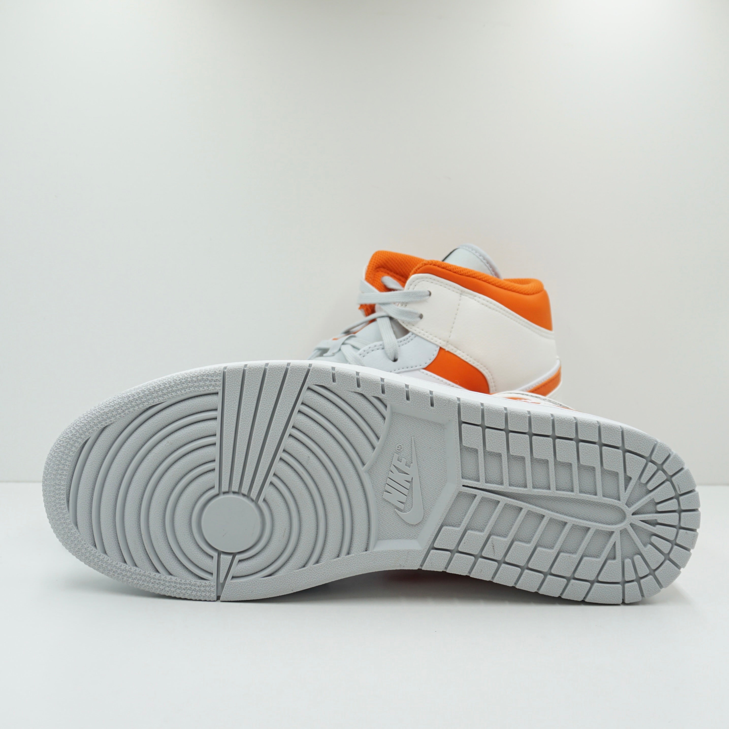 jordan 1 mid starfish pure platinum