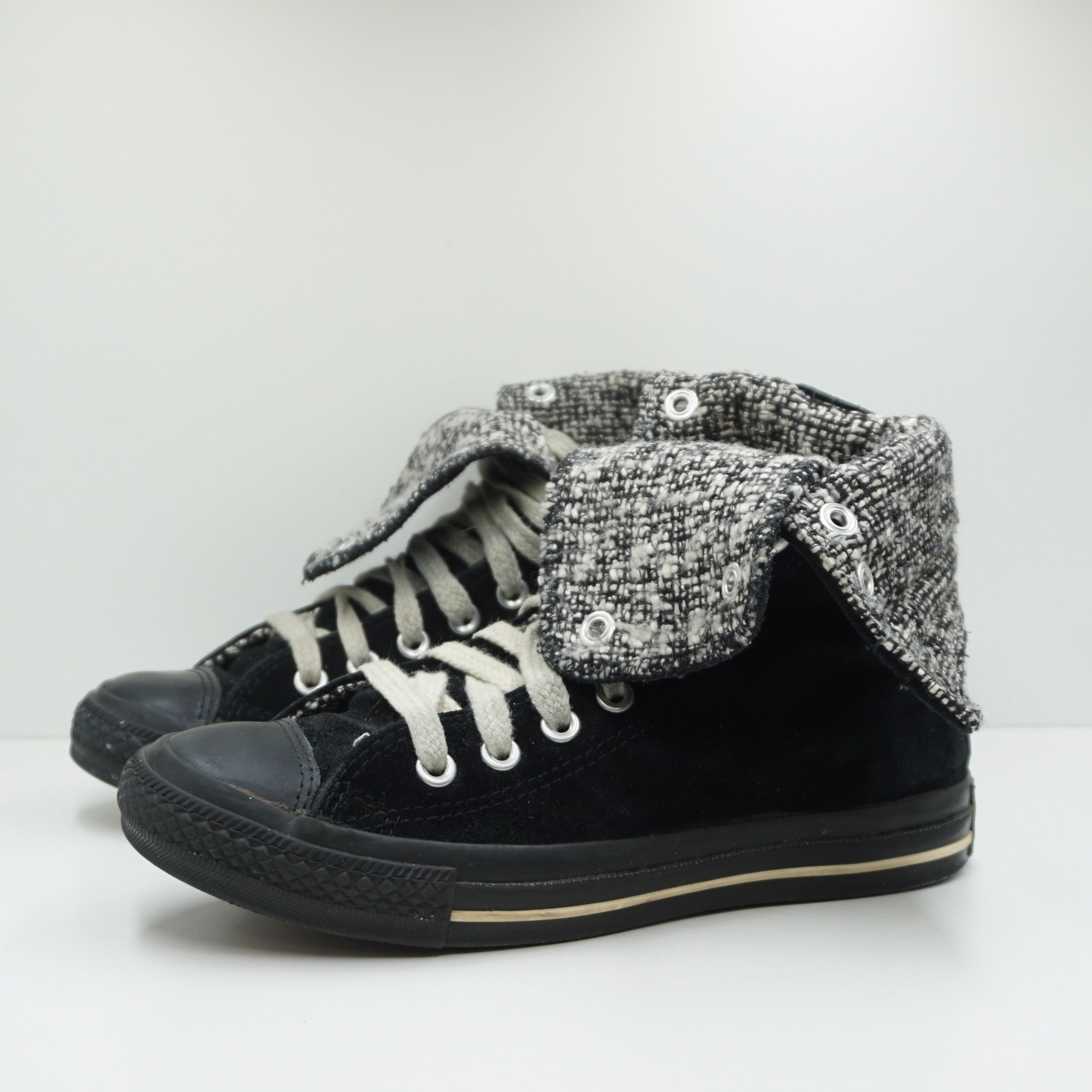 Converse All Star Black Suede High