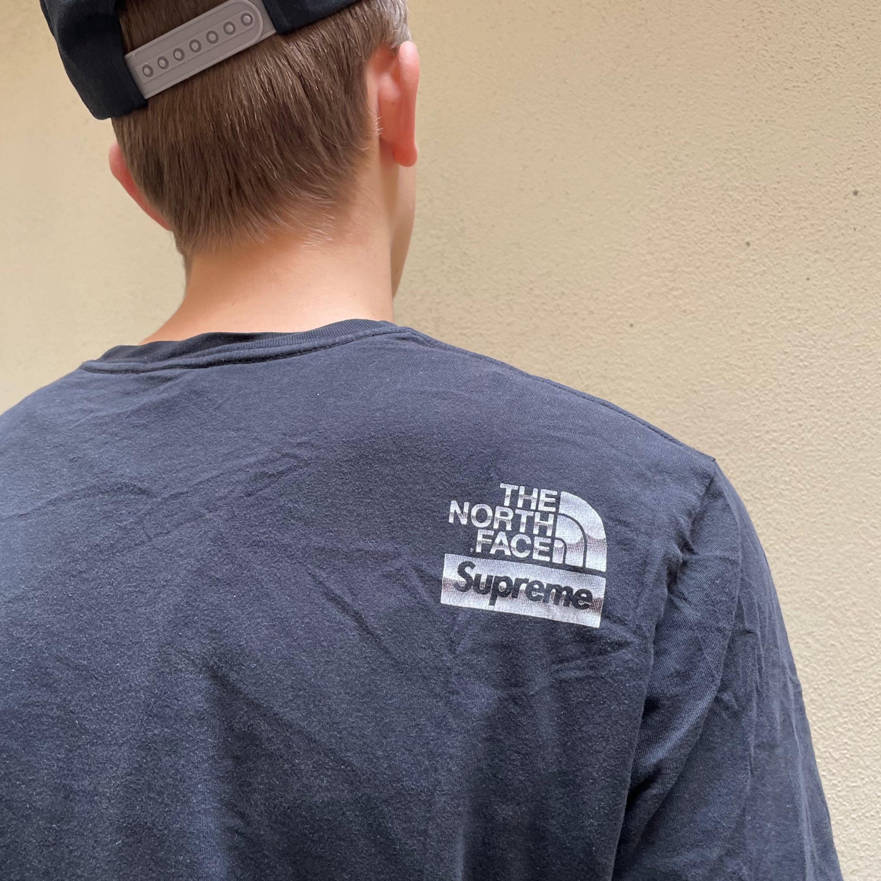 Supreme SS18 The North Face Metallic Logo Tshirt