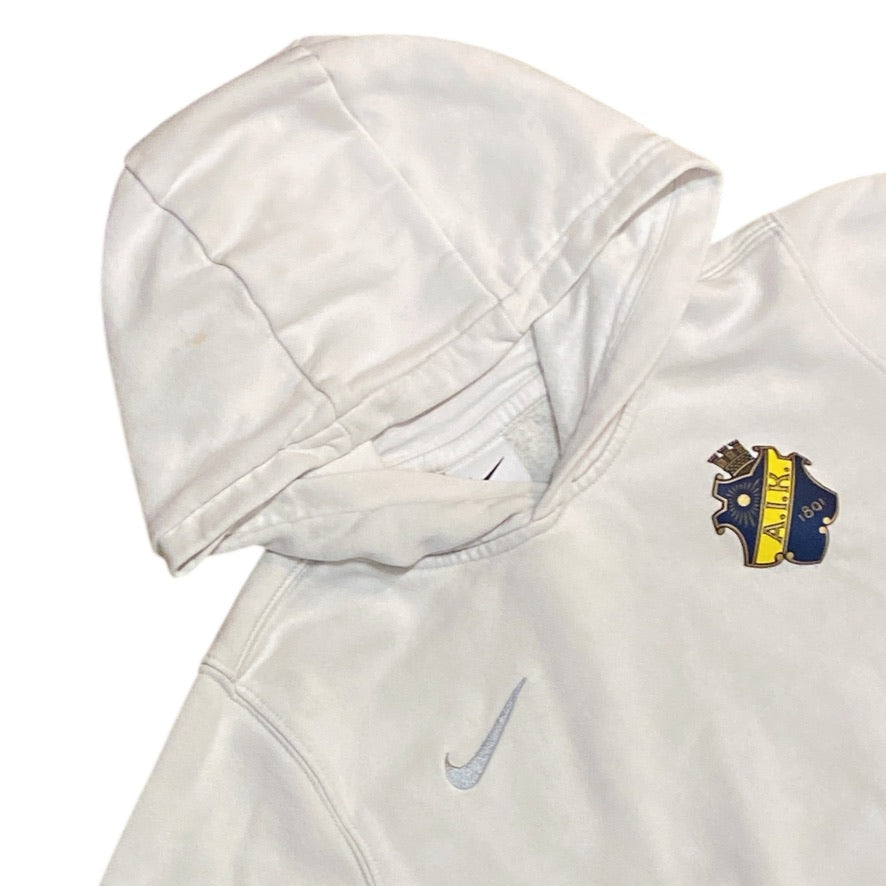 Nike AIK Park 20 Fleece Pullover White Hoodie