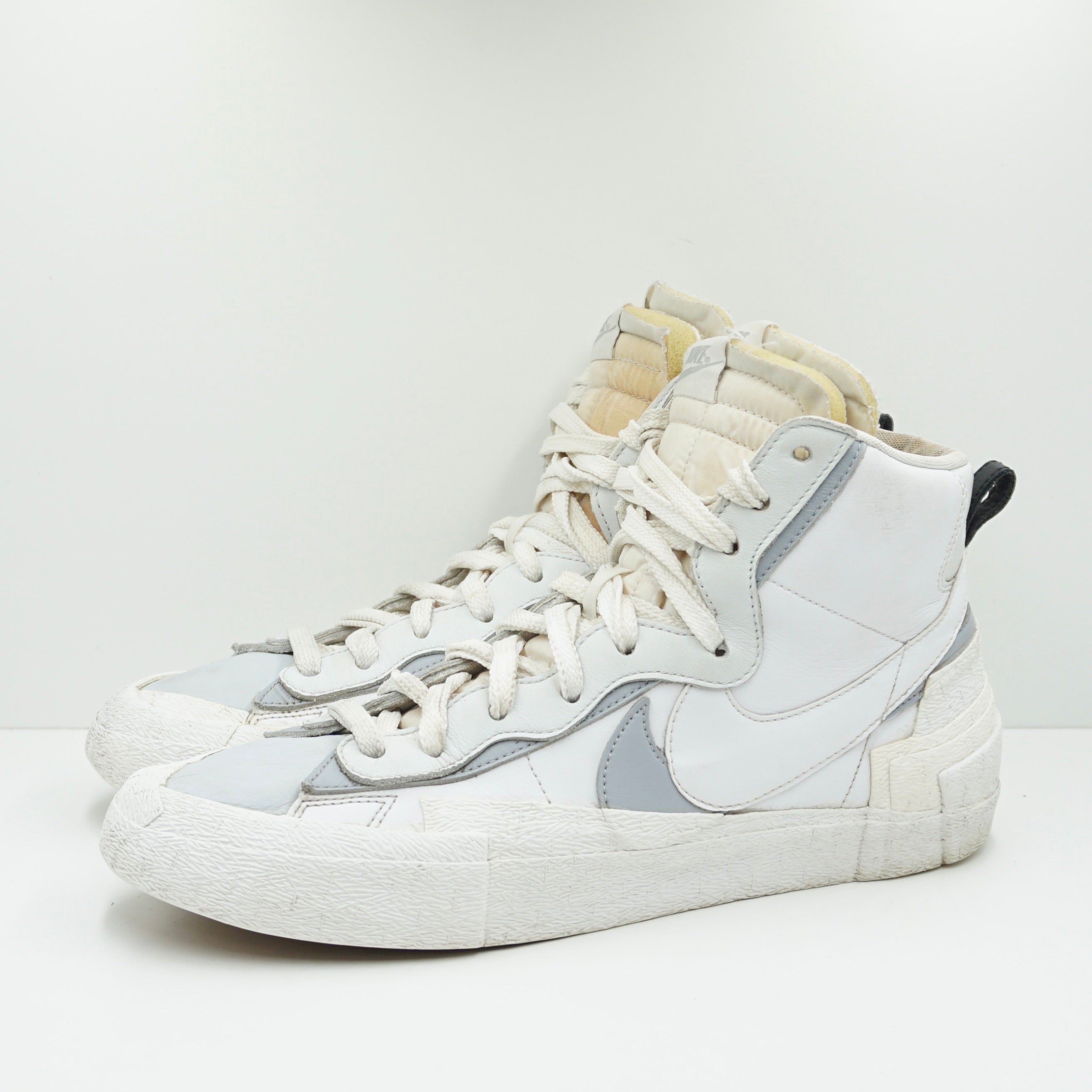 Nike Blazer Mid Sacai White Grey
