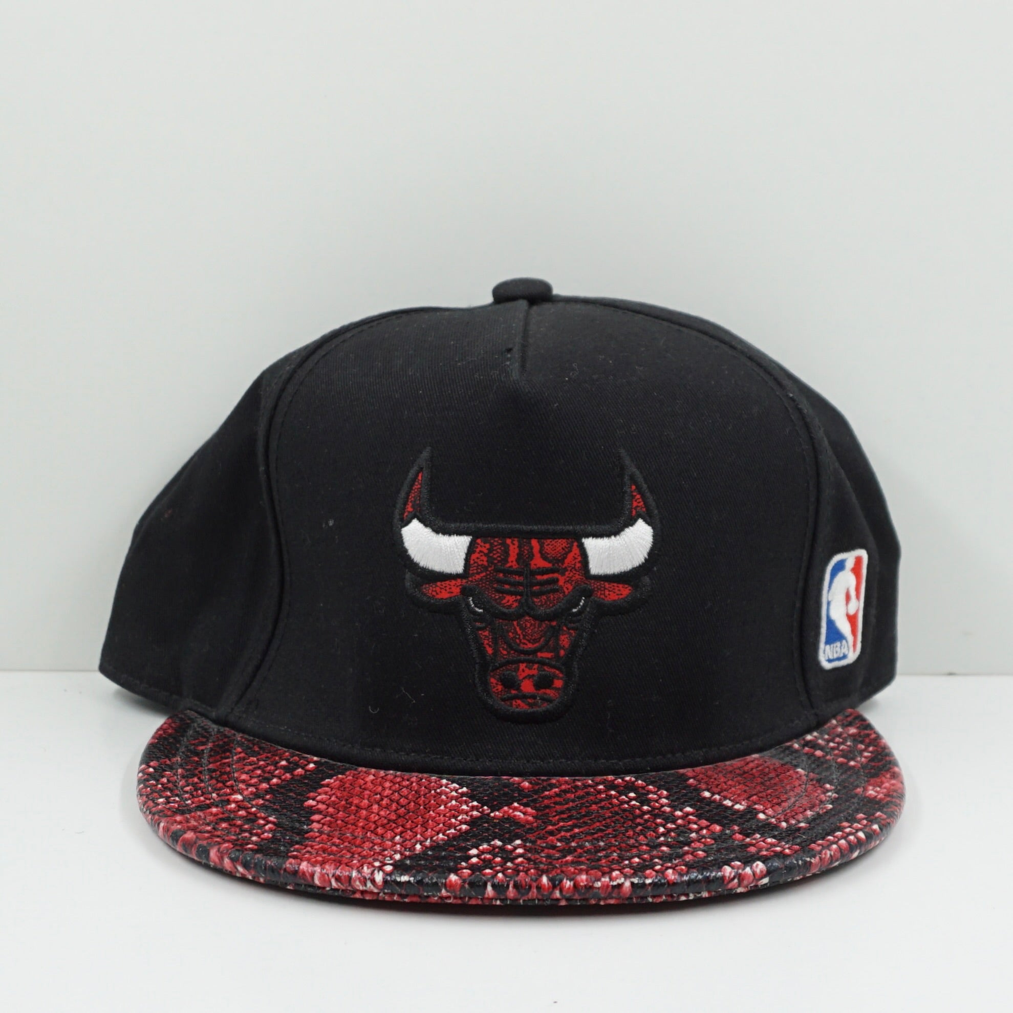 Adidas Chicago Bulls Snakeskin Brim Snapback Cap