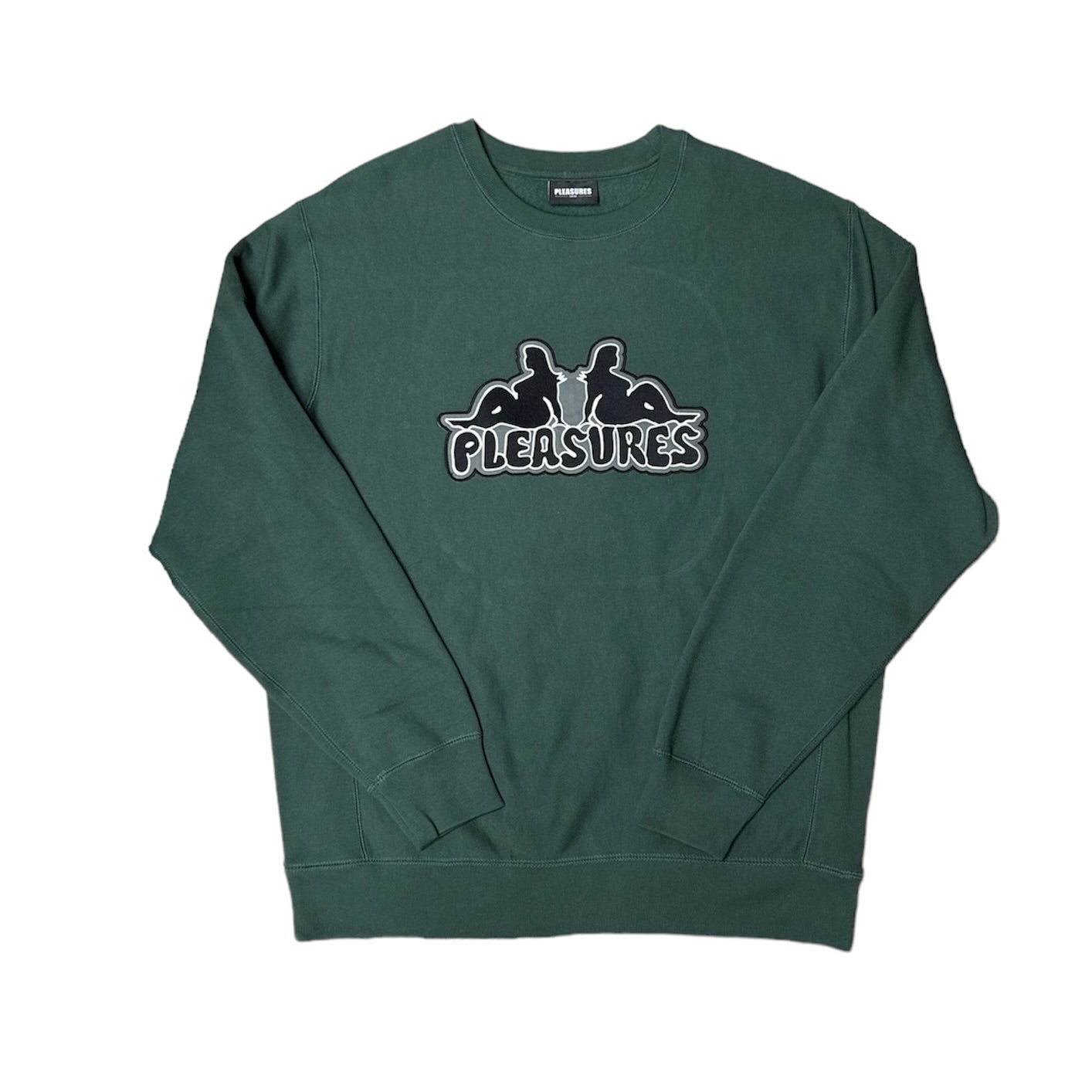 Pleasures Green Crewneck