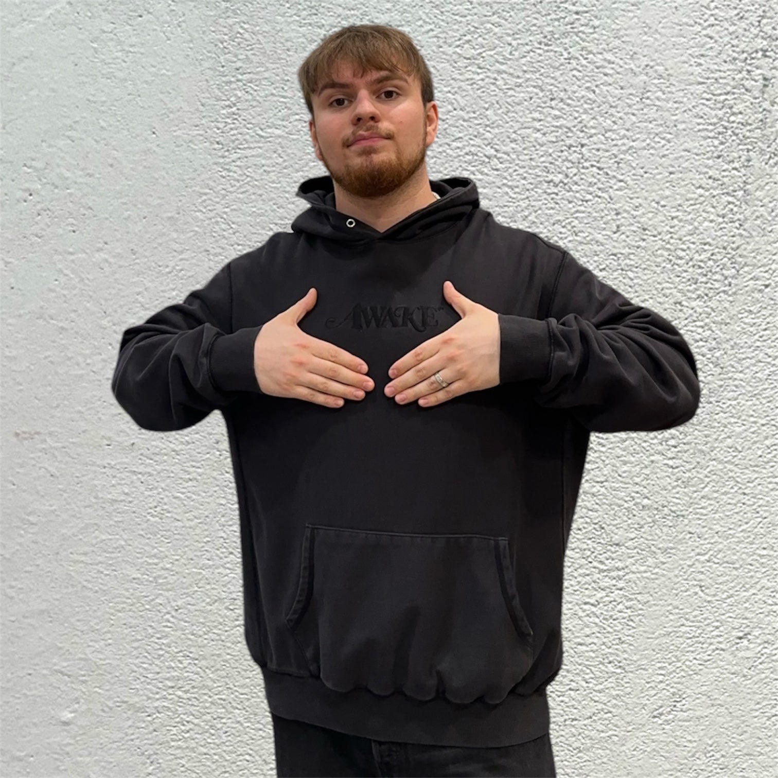 Awake Black Hoodie