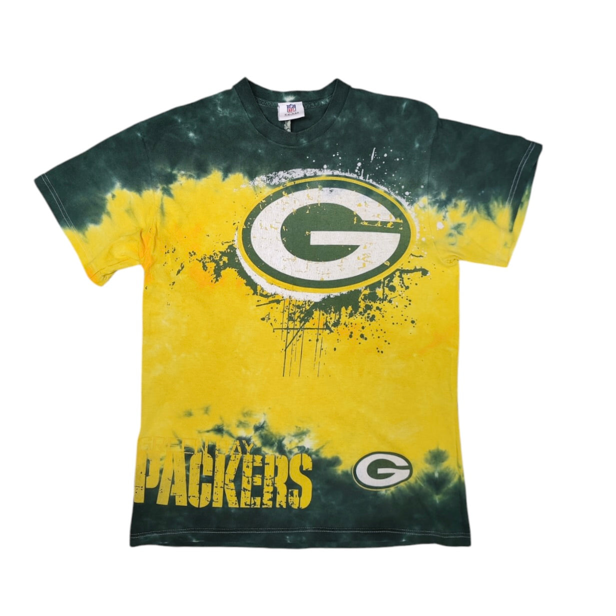 NFL Team Apparel Green Bay Packers Tie Dye Tshirt