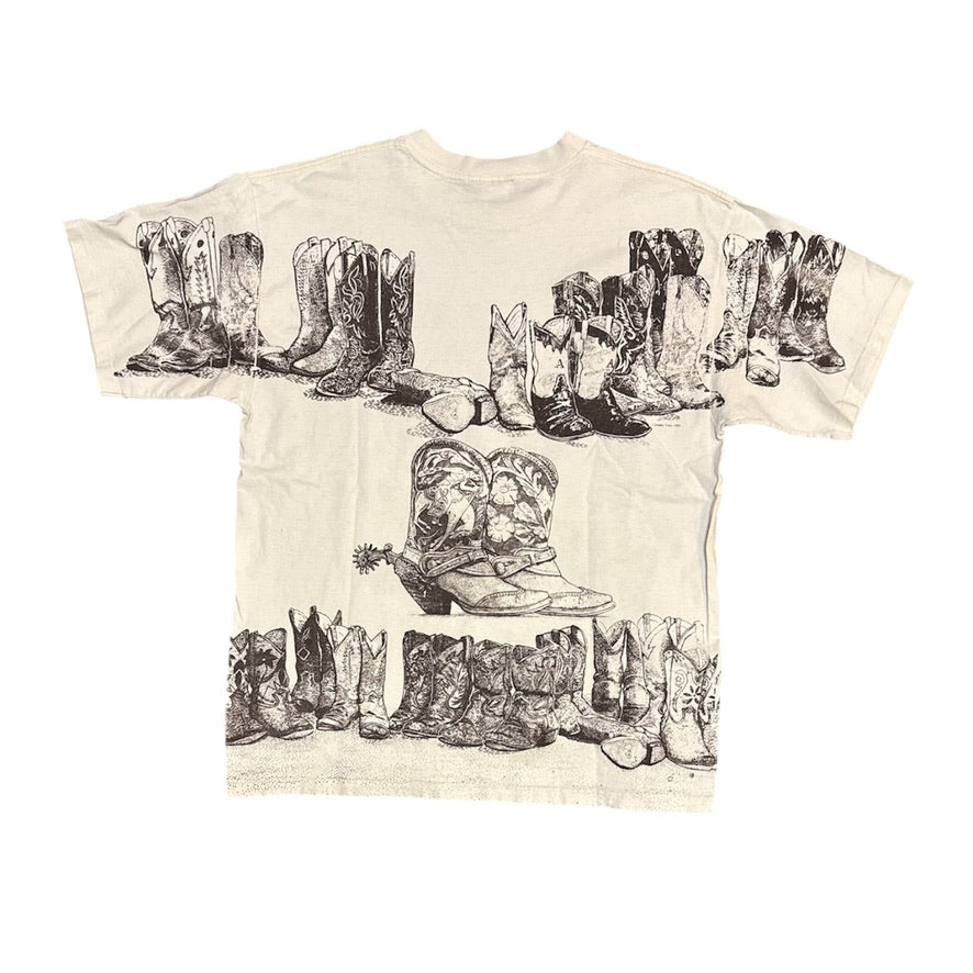 Murino Texas Cowboy White Tshirt