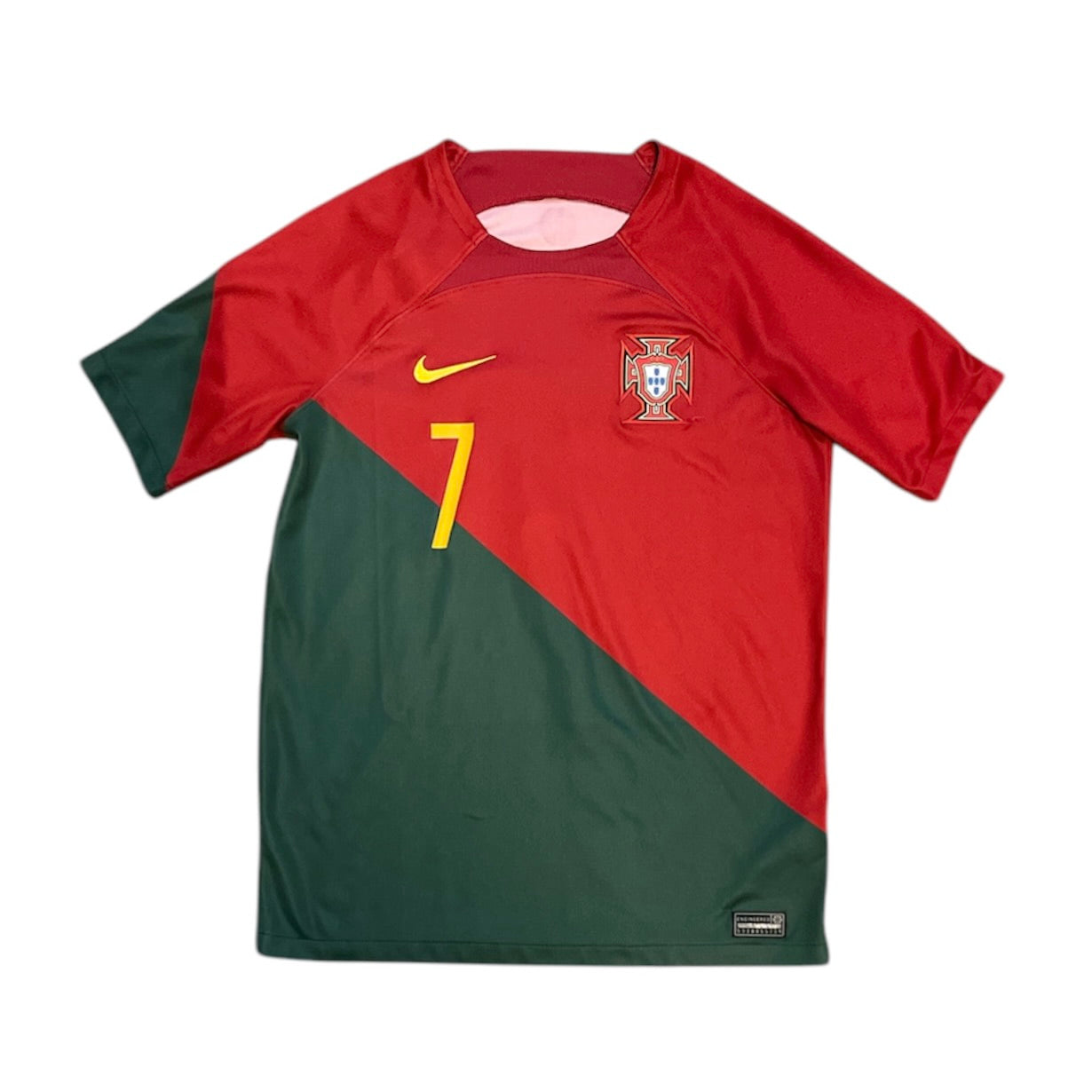 Nike Portugal 2022 Ronaldo #7 Home Jersey (Youth)