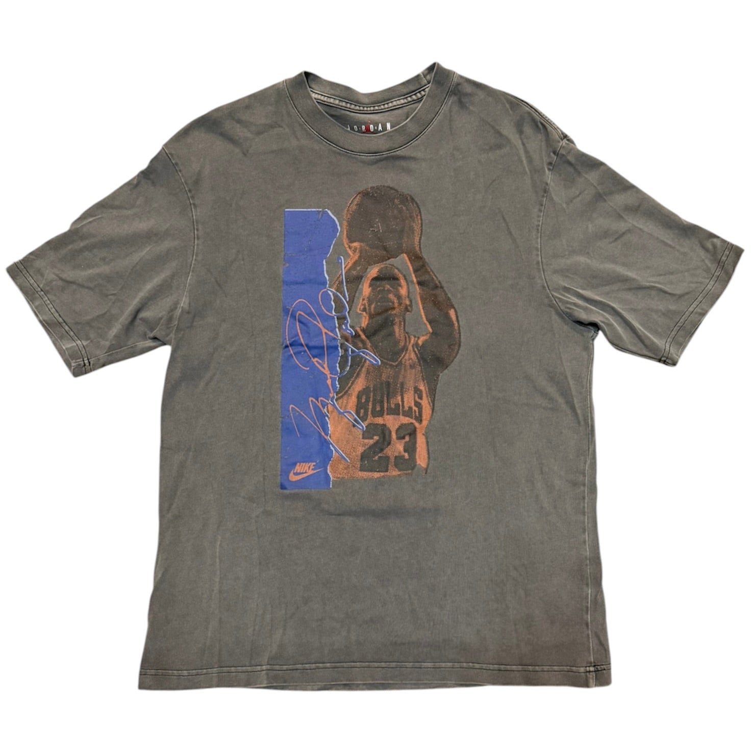 Jordan Flight Heritage 85 Washed Grey Tshirt