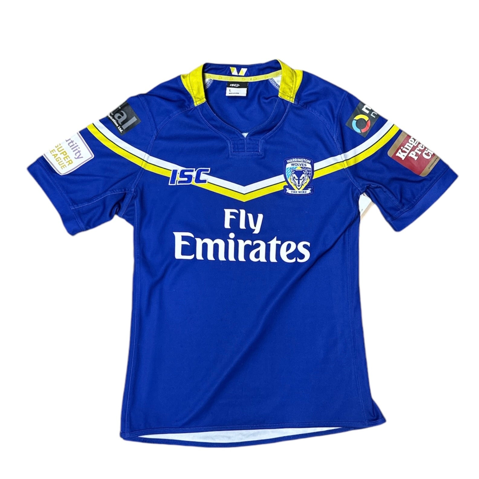 Warrington Wolves Rugby Sc League Jersey