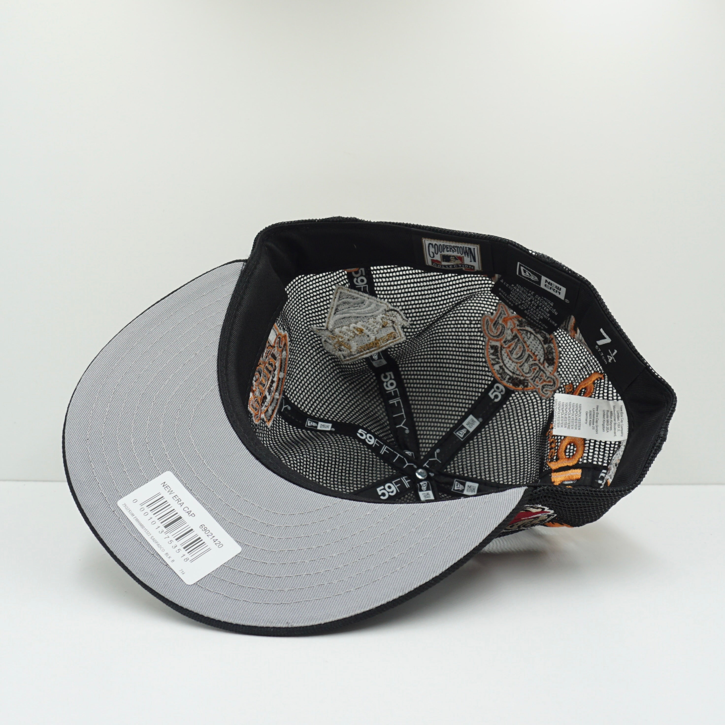 New Era Cooperstown San Diego Padres Full Mesh Multi Logo Fitted Cap