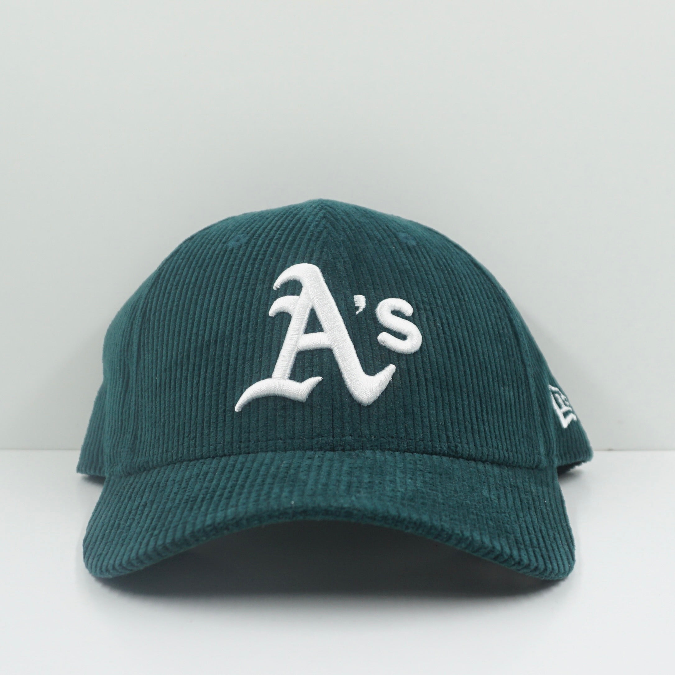 New Era Oakland Athletics Green Corduroy Snapback Cap