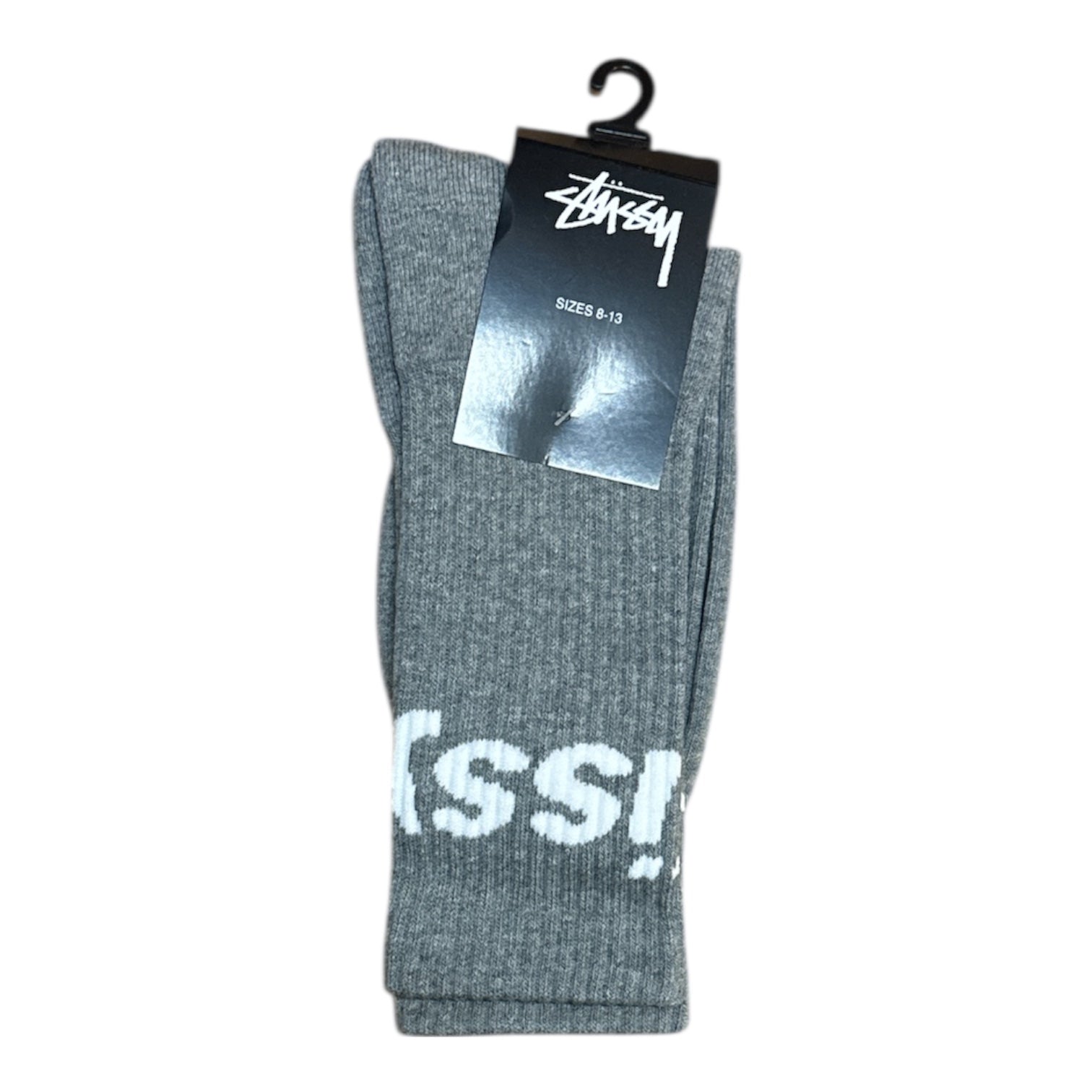 Stussy Jaquard Grey Heather Socks