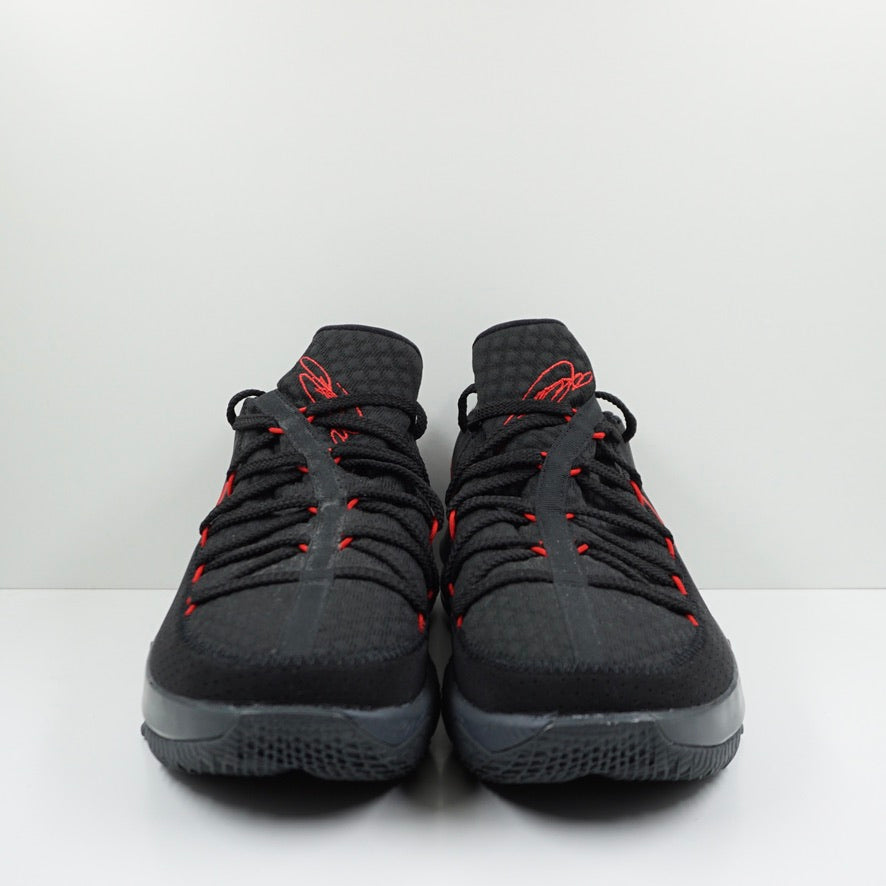 Nike LeBron 17 Low Black Red Dark Grey