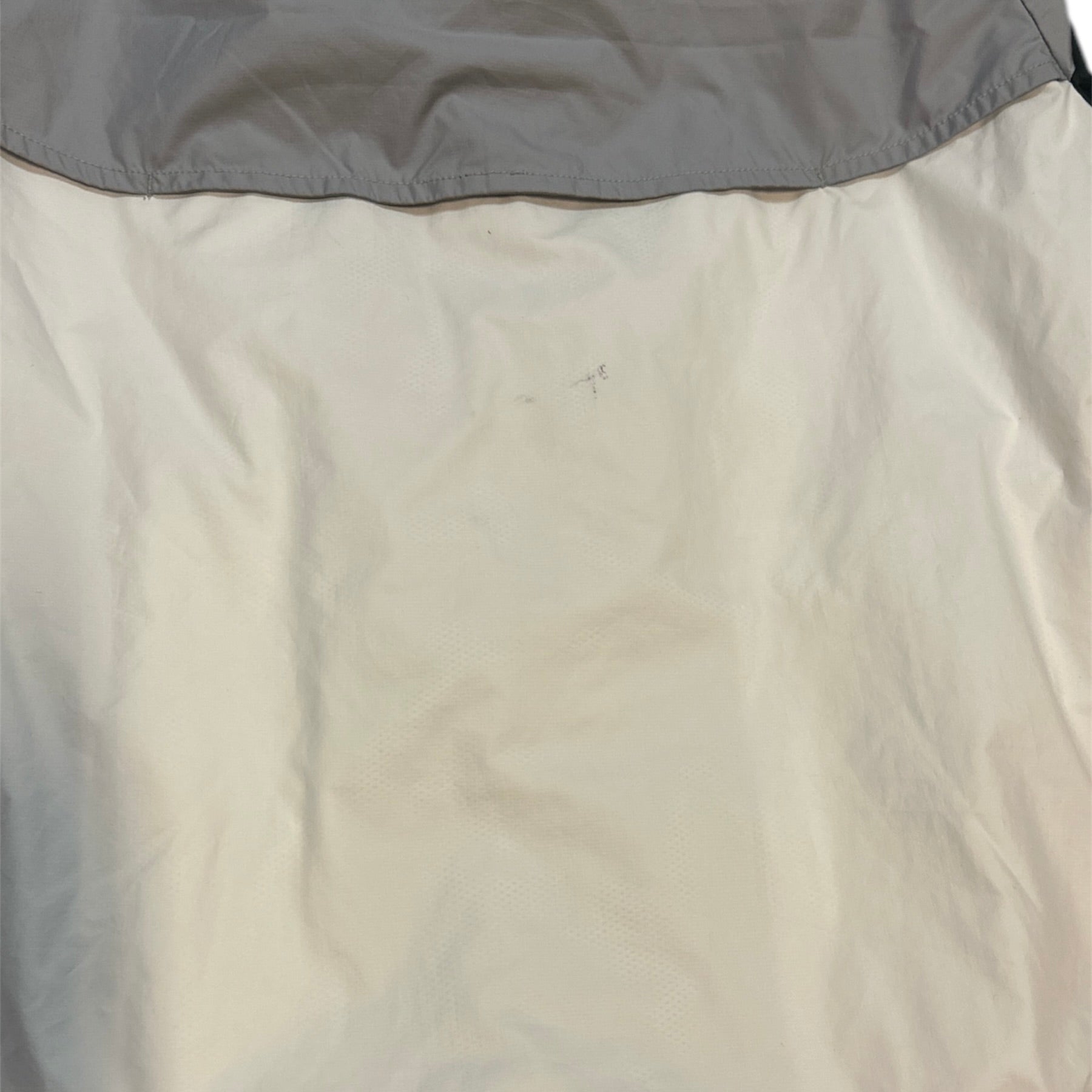 Nike Windrunner Hooded Windbreaker Grey White Jacket