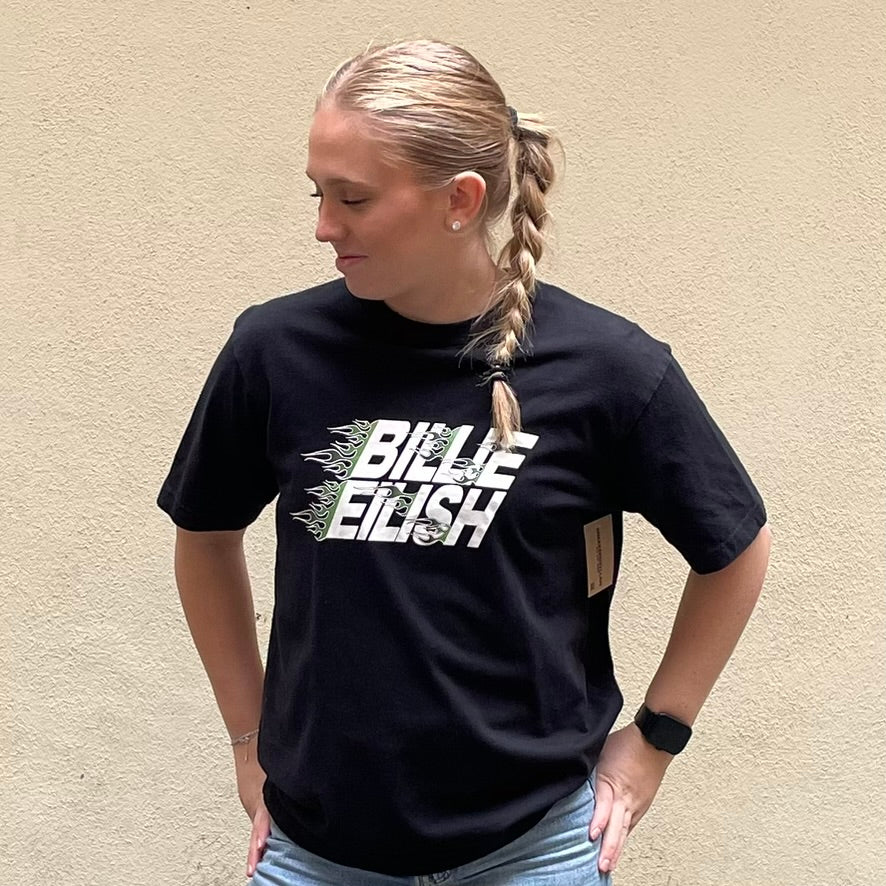 Billie Eilish x Takashi Murakami x Uniqlo Flame Tshirt