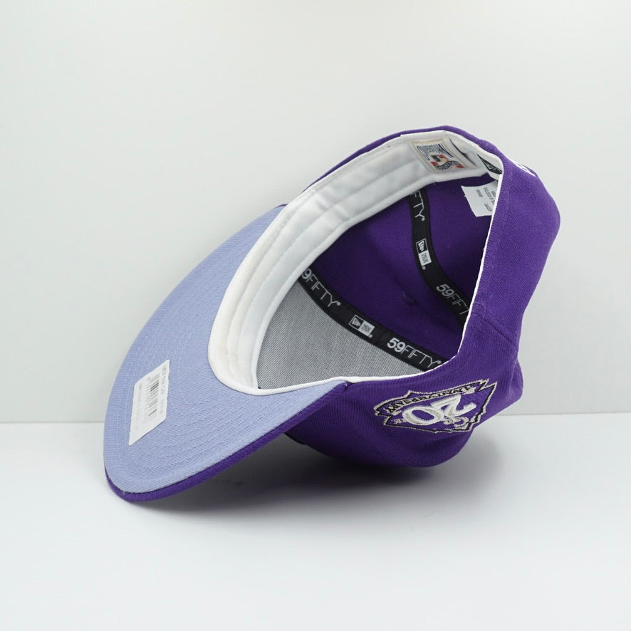 New Era Colorado Rockies Purple 20th Anniversary Fitted Cap