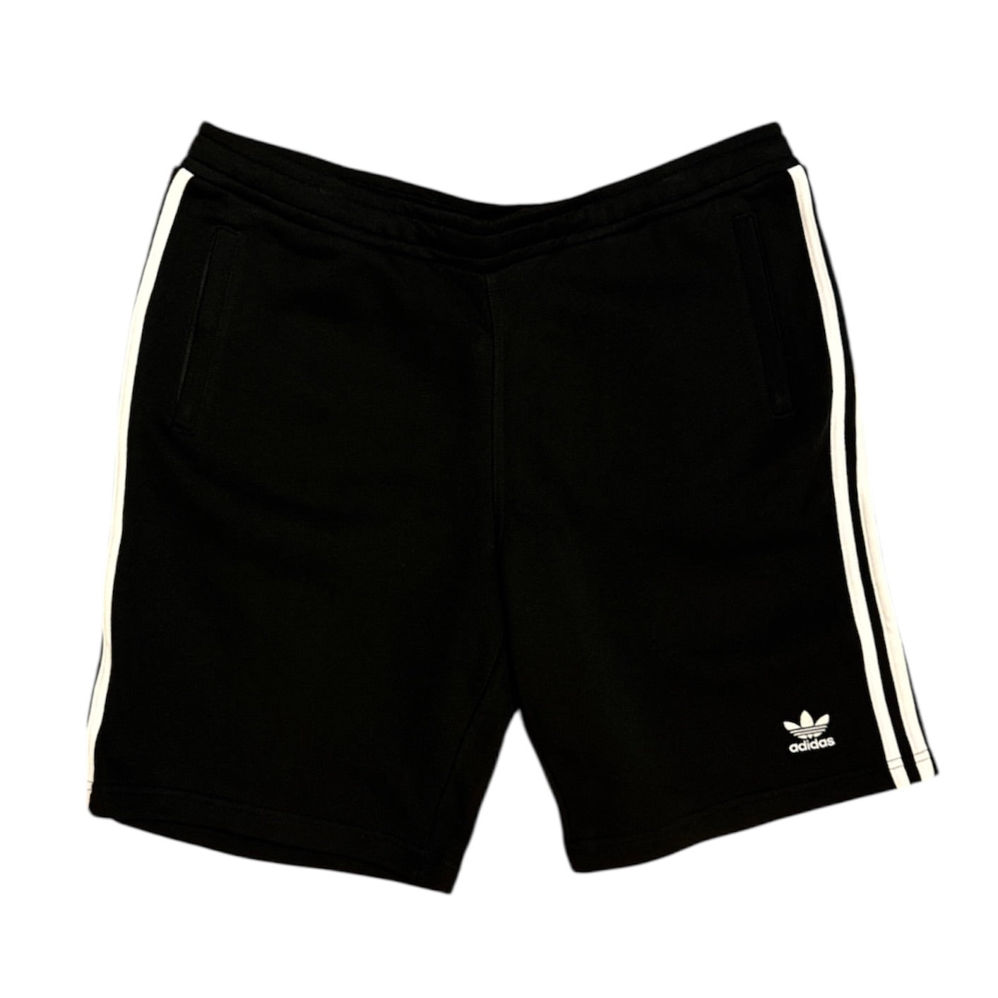 Adidas 3-Stripe Black Sweat Shorts