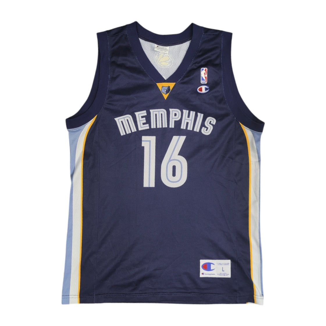 Champion NBA Memphis Grizzlies Gasol #16 Jersey