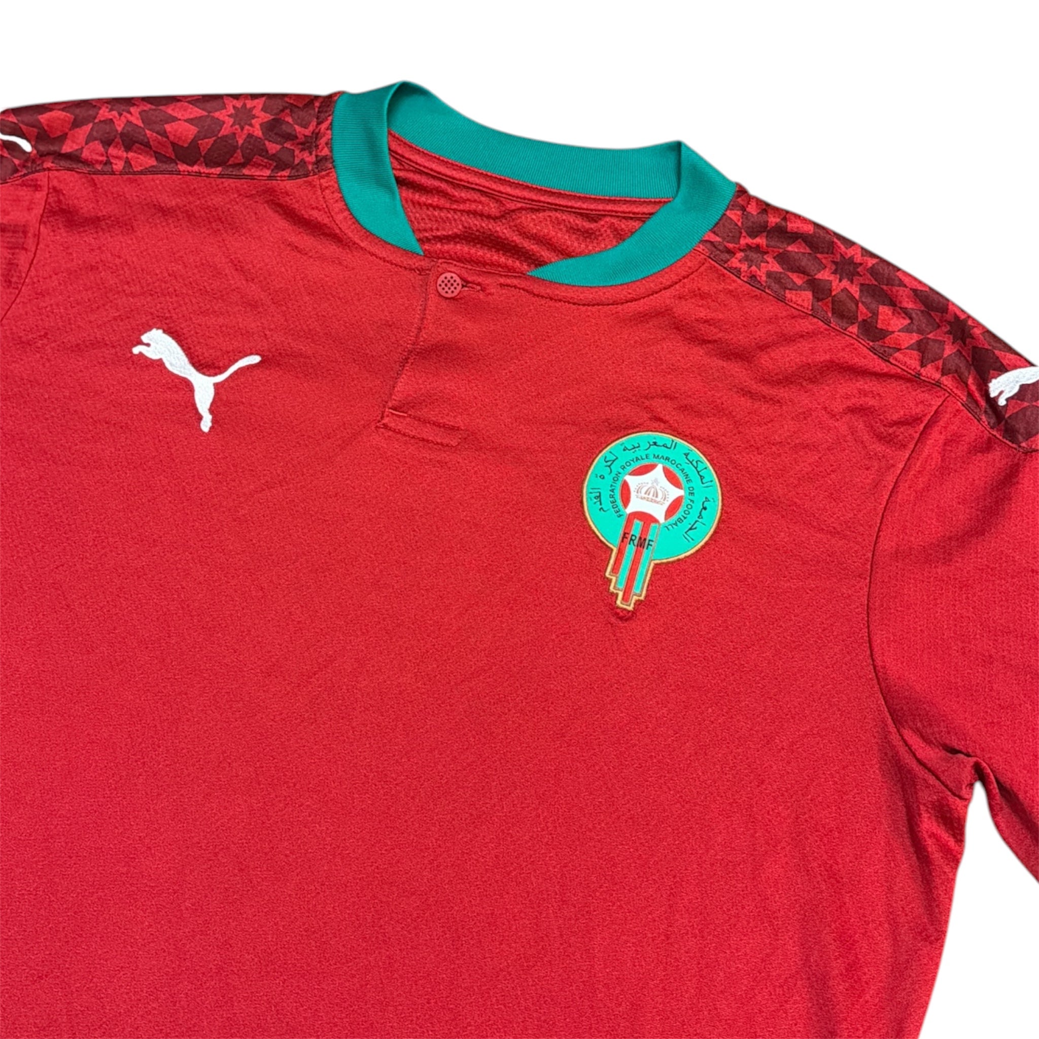 Puma Morocco 2021/2022 Home Football Jersey