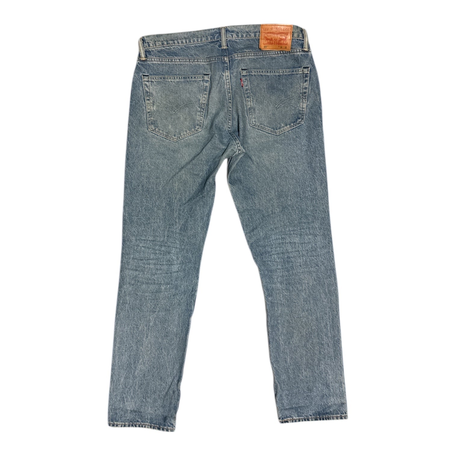 Levis 502 Taper Blue Wash Vintage Jeans