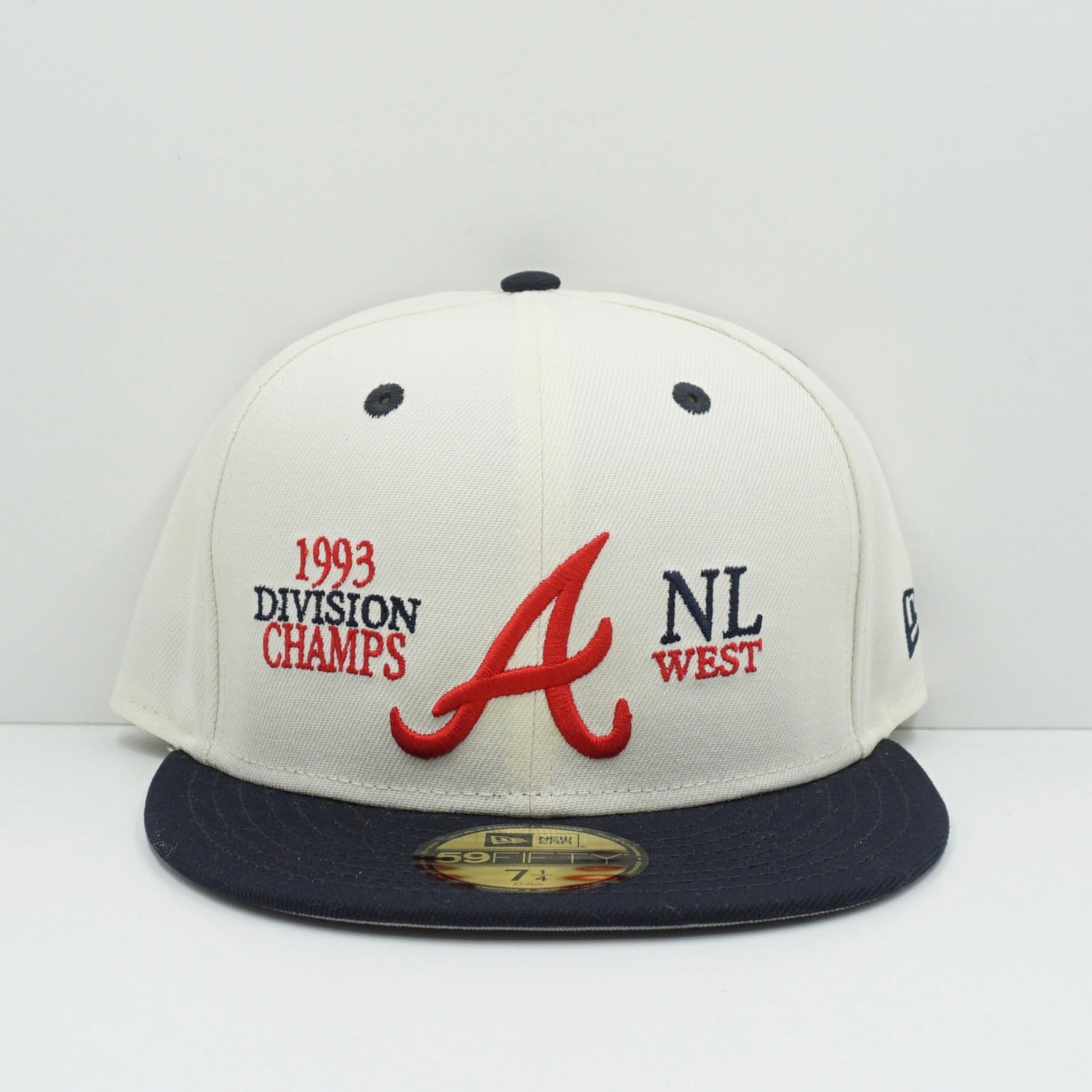 New Era Atlanta Braves NL West Fitted Cap