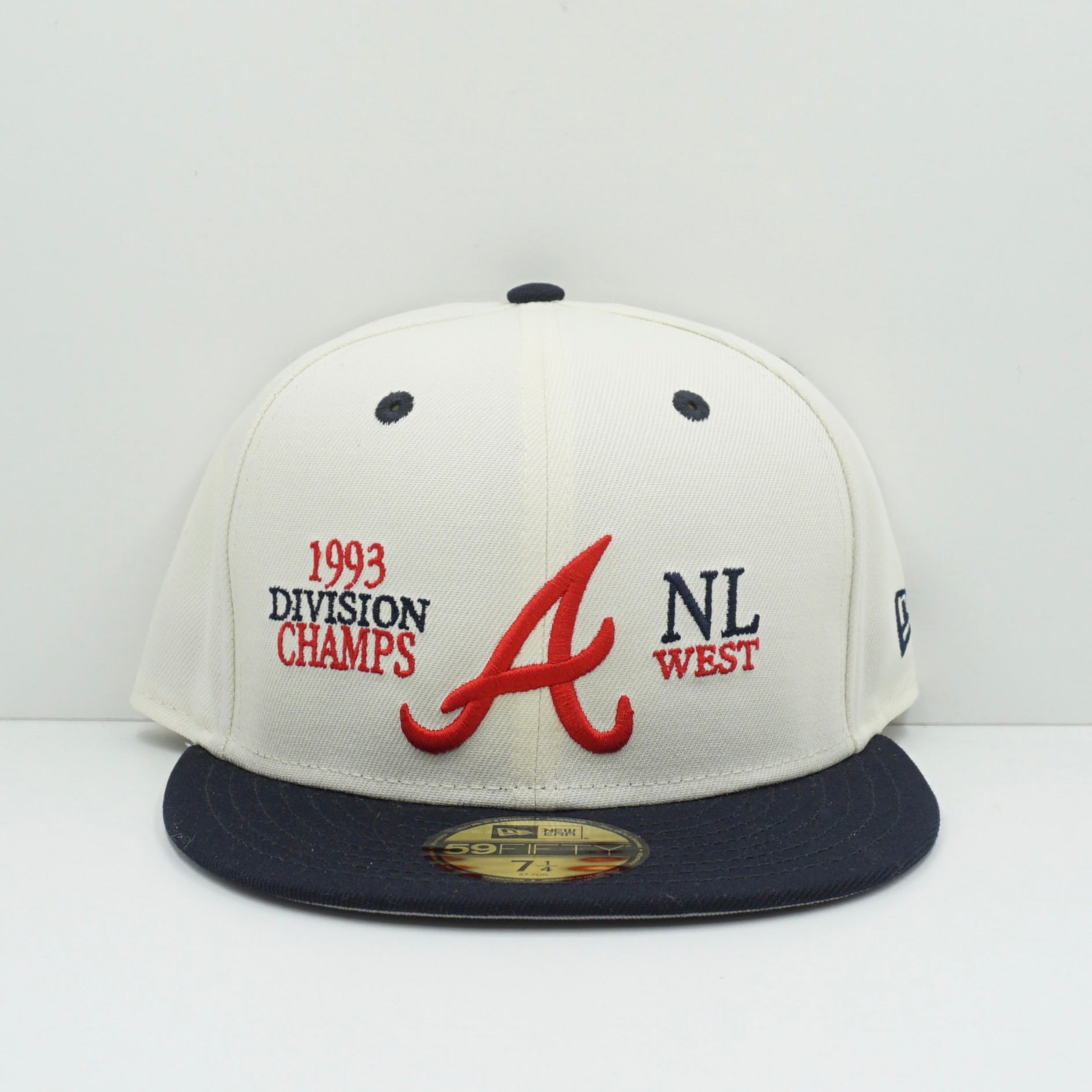 New Era Atlanta Braves NL West Fitted Cap