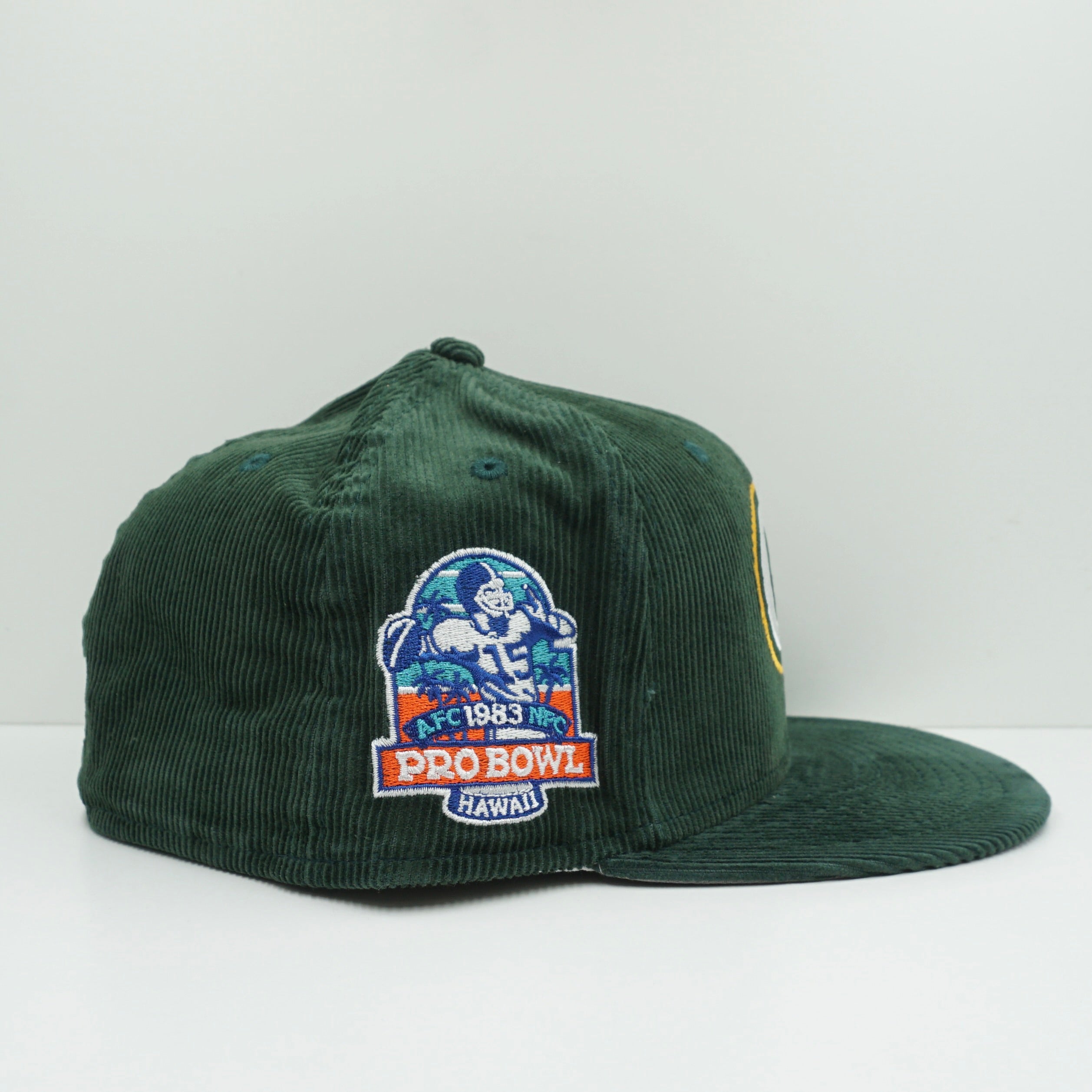New Era Green Bay Packers Throwback Corduroy Fitted Cap