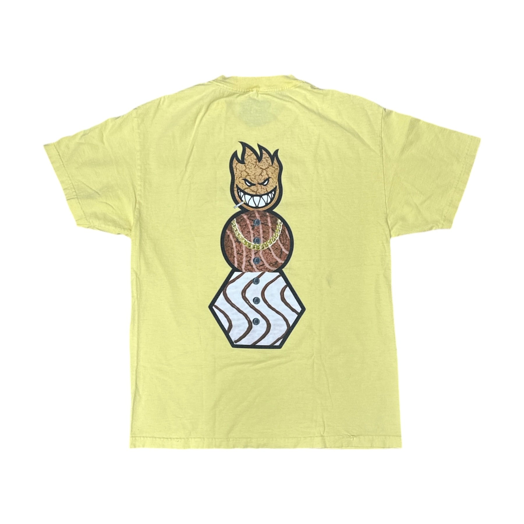 Spitfire Quartersnacks Yellow Tshirt
