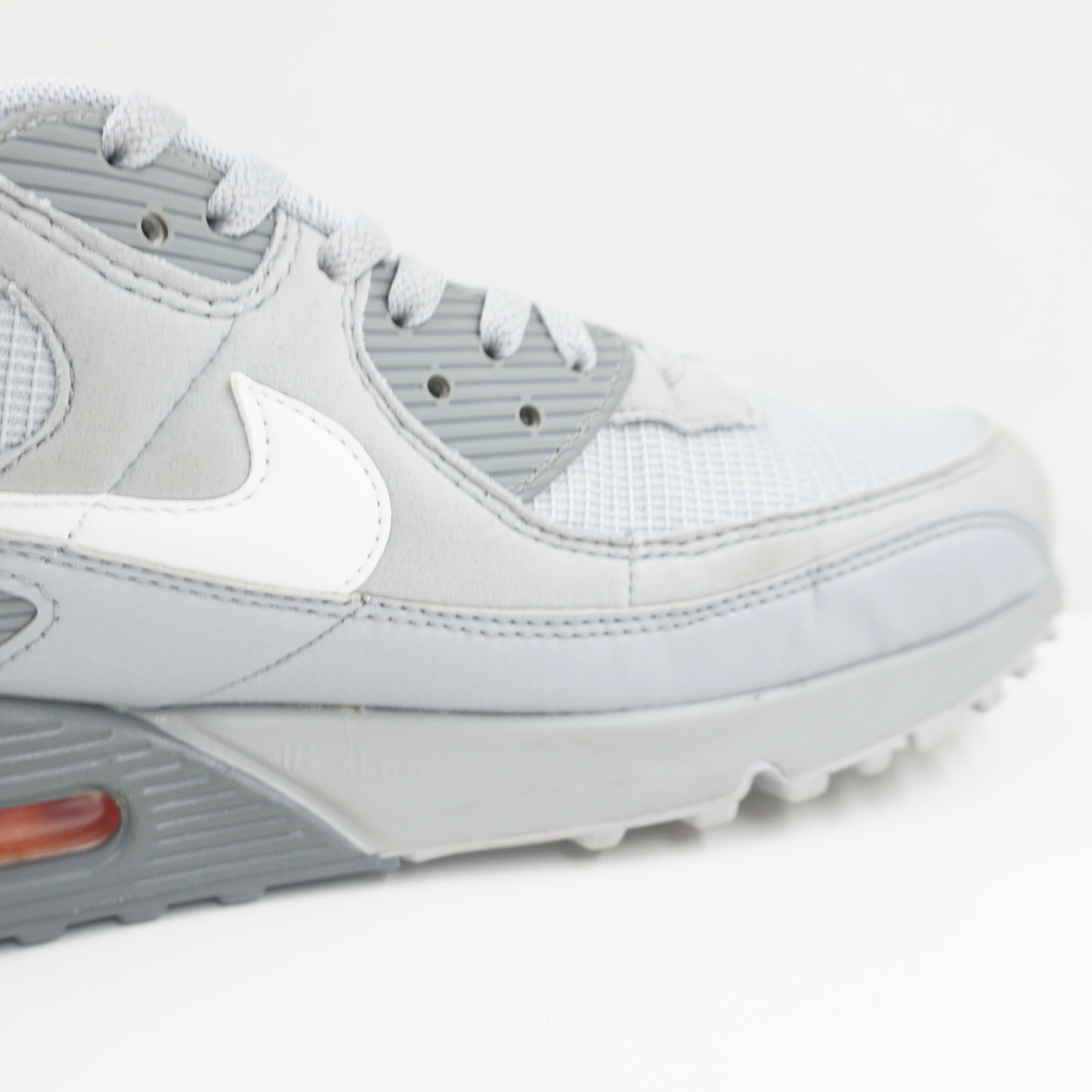 Nike Air Max 90 Wolf Grey Kumquat Cool Grey White
