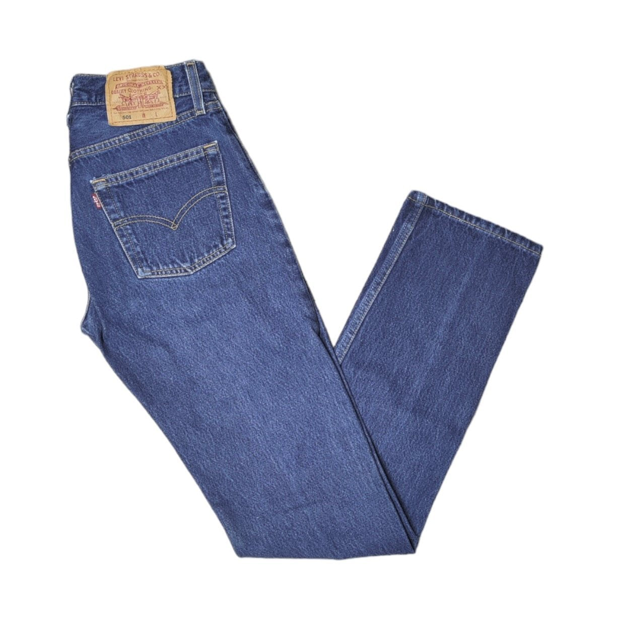 Vintage Levis 501 Blue Jeans (W26/L32)