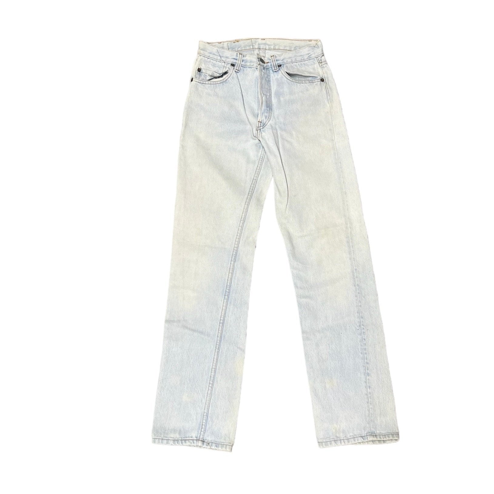 Vintage Levis Very Light Blue Jeans (W27/L32)