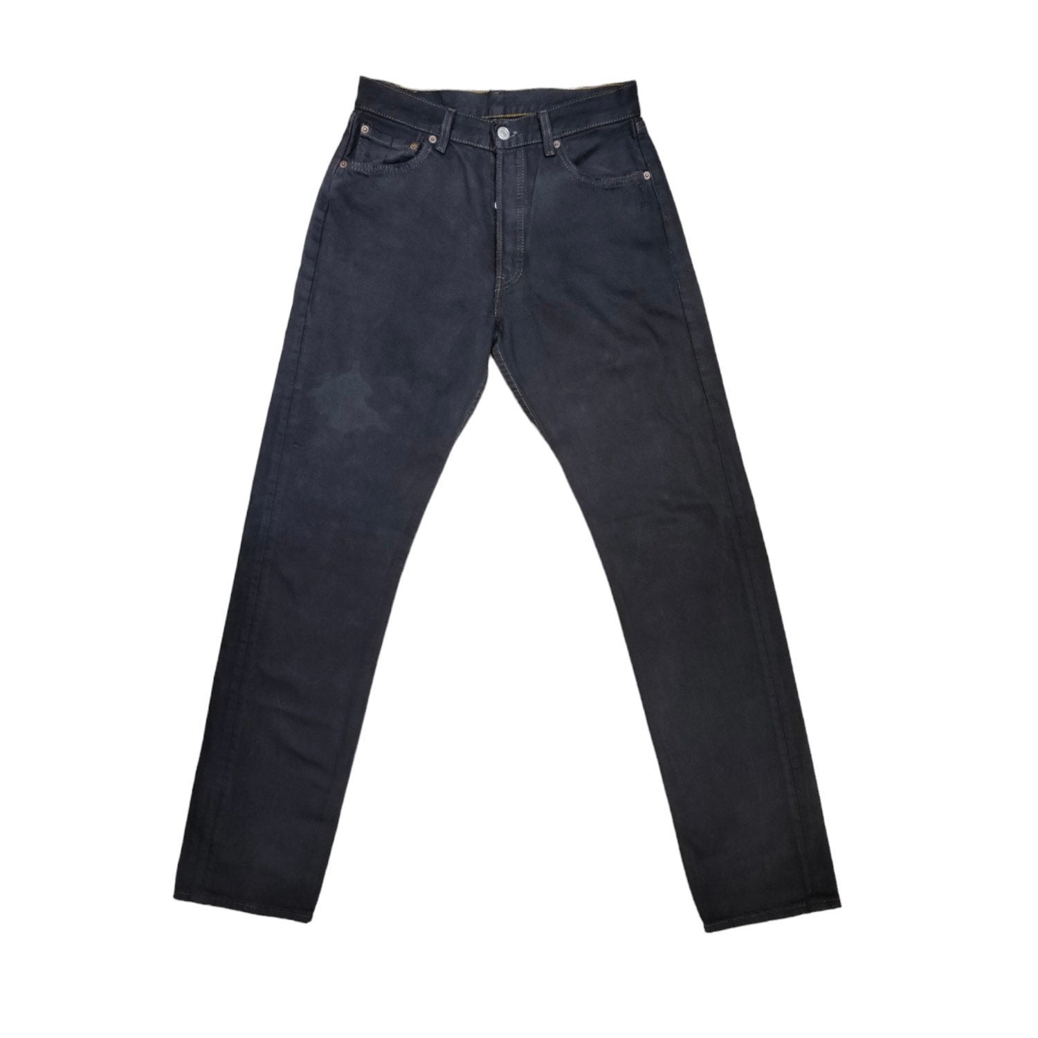 Vintage Levis 501 Black/Grey Jeans (W30/L34) (W)
