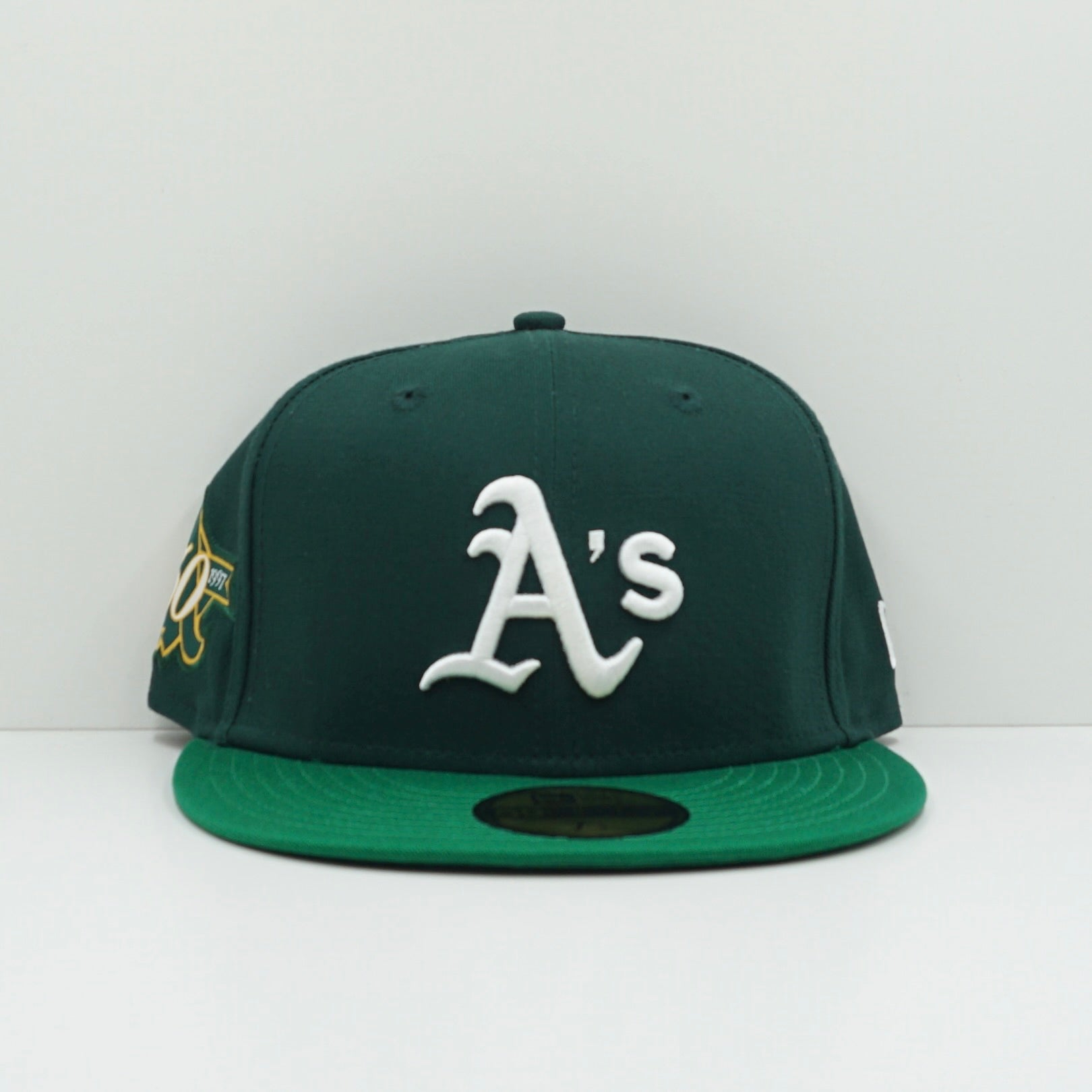 New Era Oakland A's Green Fitted Cap