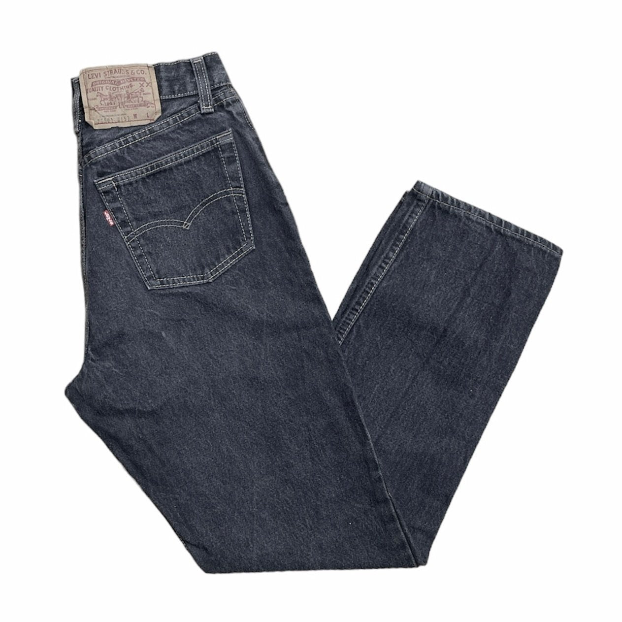 Vintage Levis 512 Grey/Black Jeans (W30/L30)