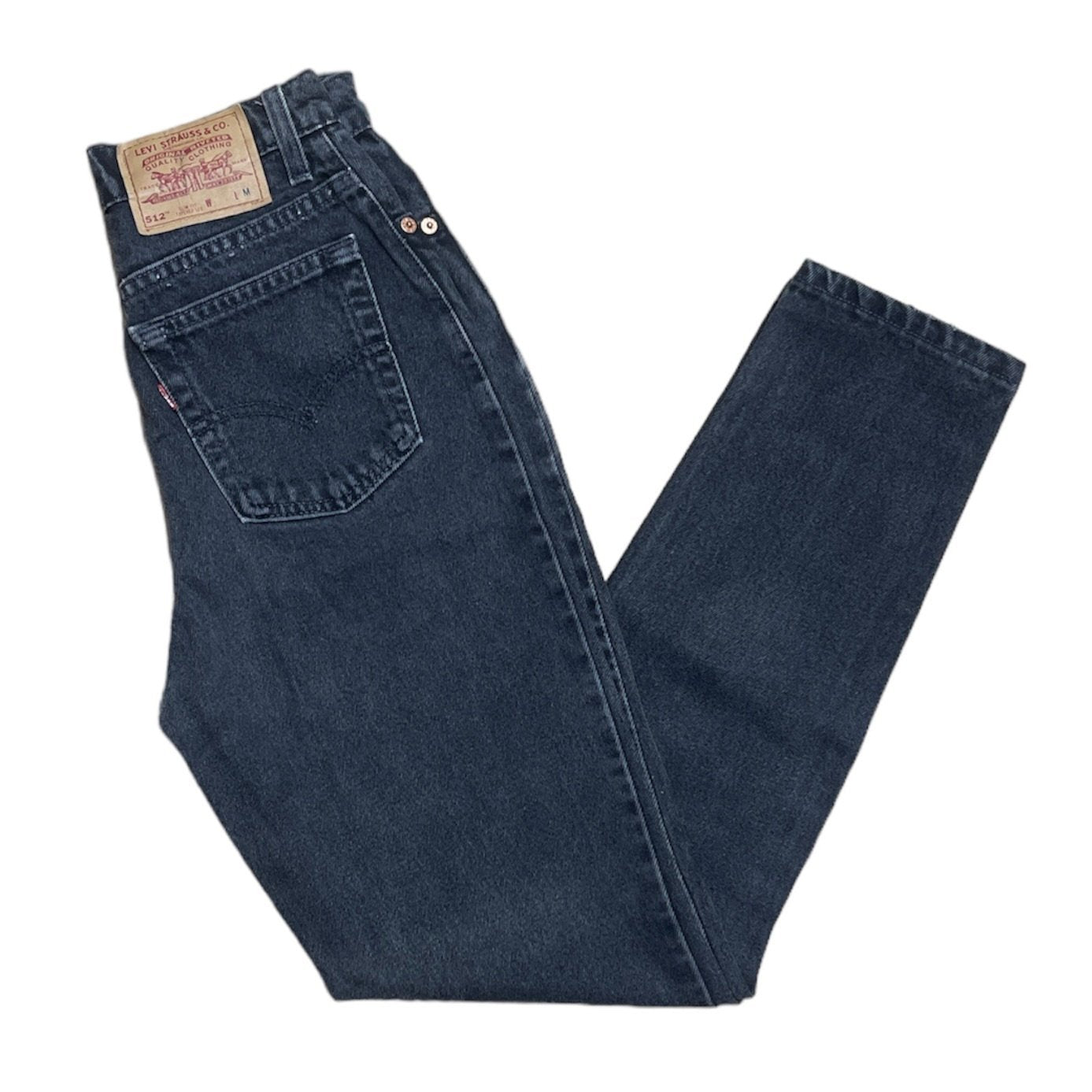 Vintage Levis 512 Grey/Black Jeans (W26/L30)