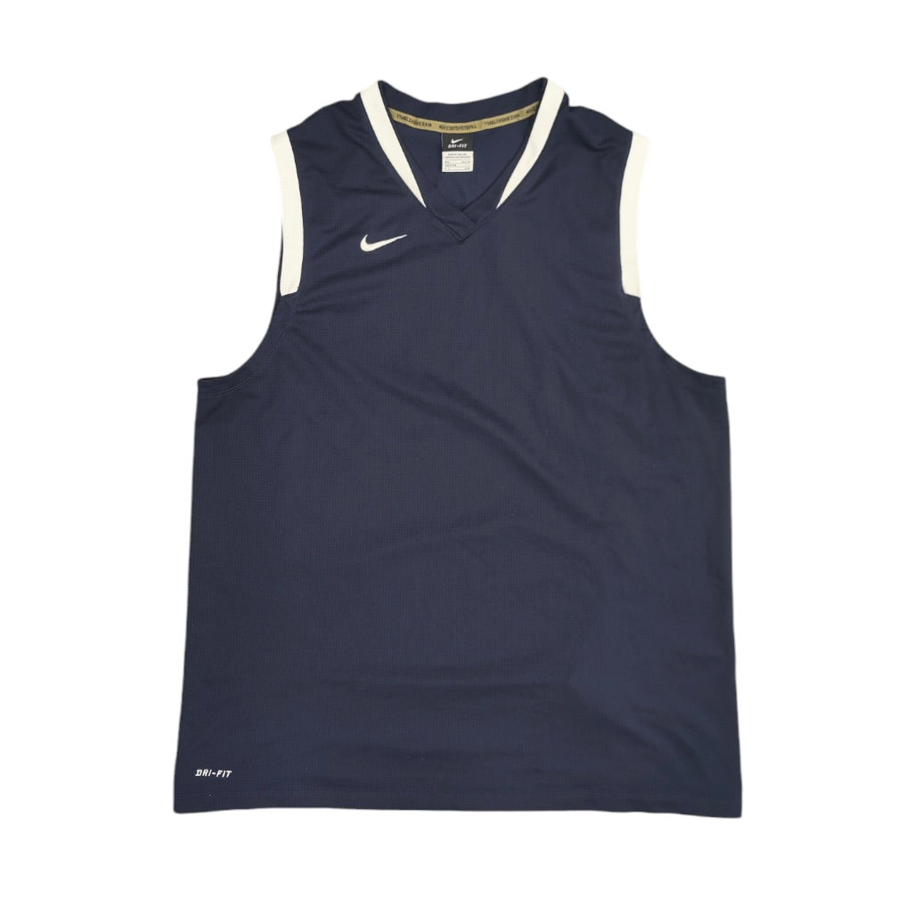 Nike Training Basketball Jersey Navy