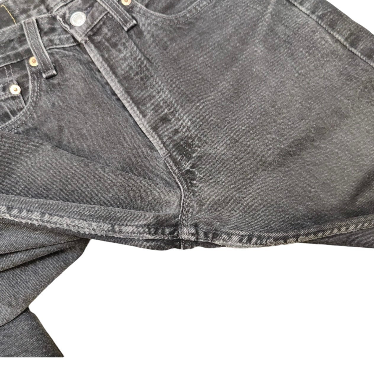 Vintage Levis 501 Black/Grey Jeans (W27/L28)(W)