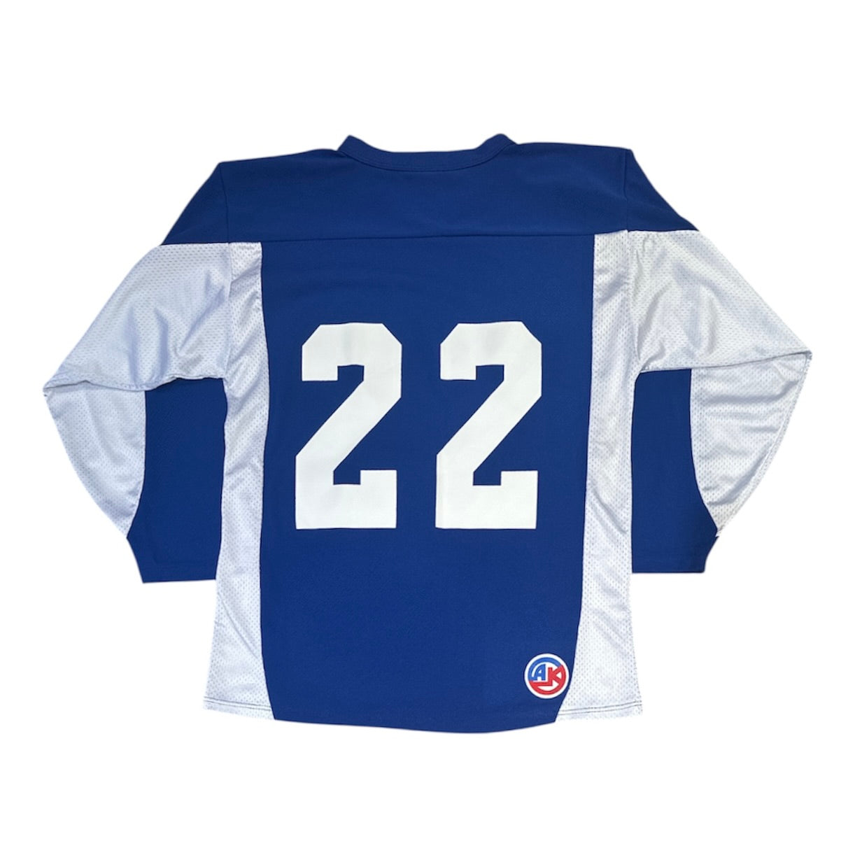 Athletic Knit Raiders #22 Blue White Hockey Jersey