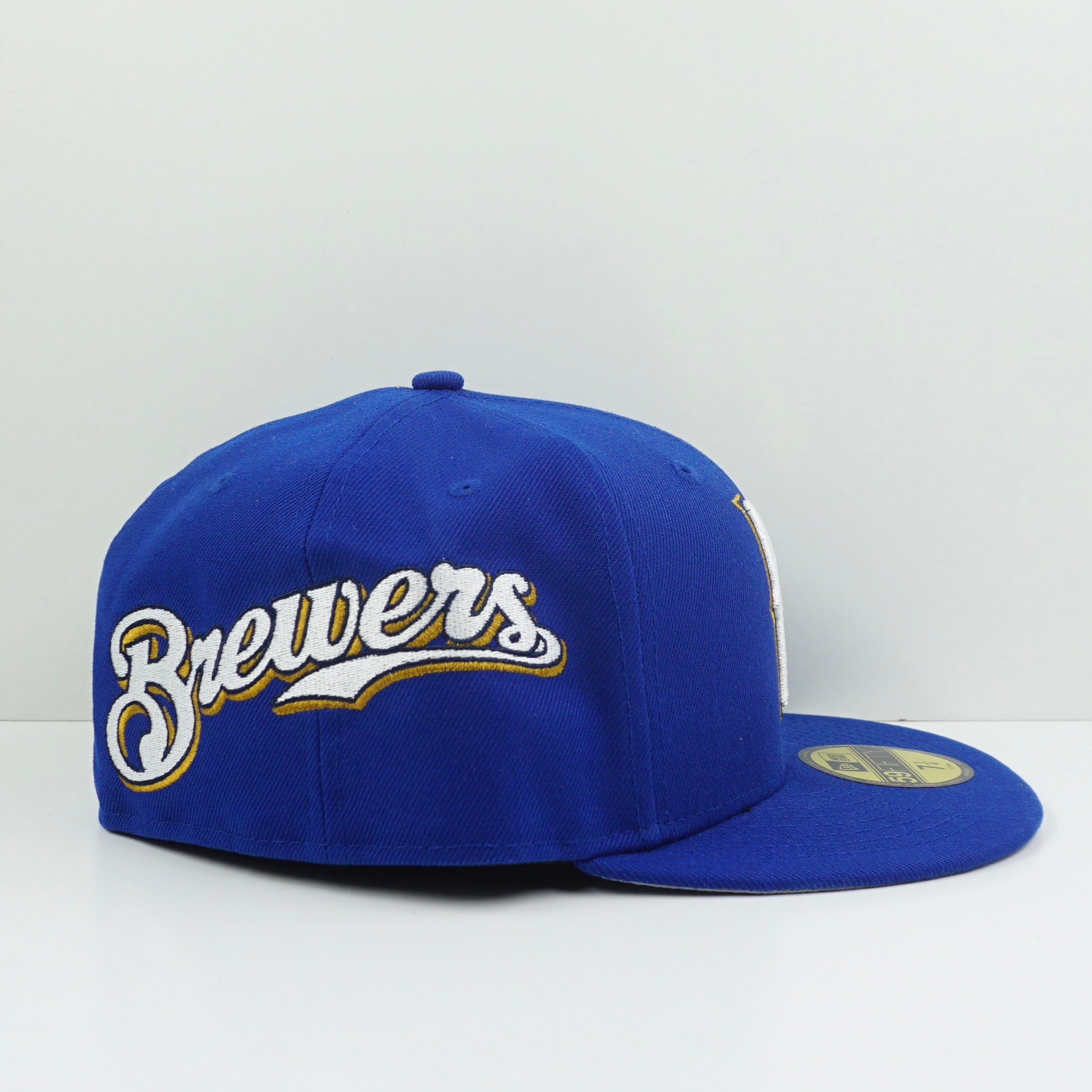 New Era Cooperstown Milwaukee Brewers Multi Logo Fitted Cap