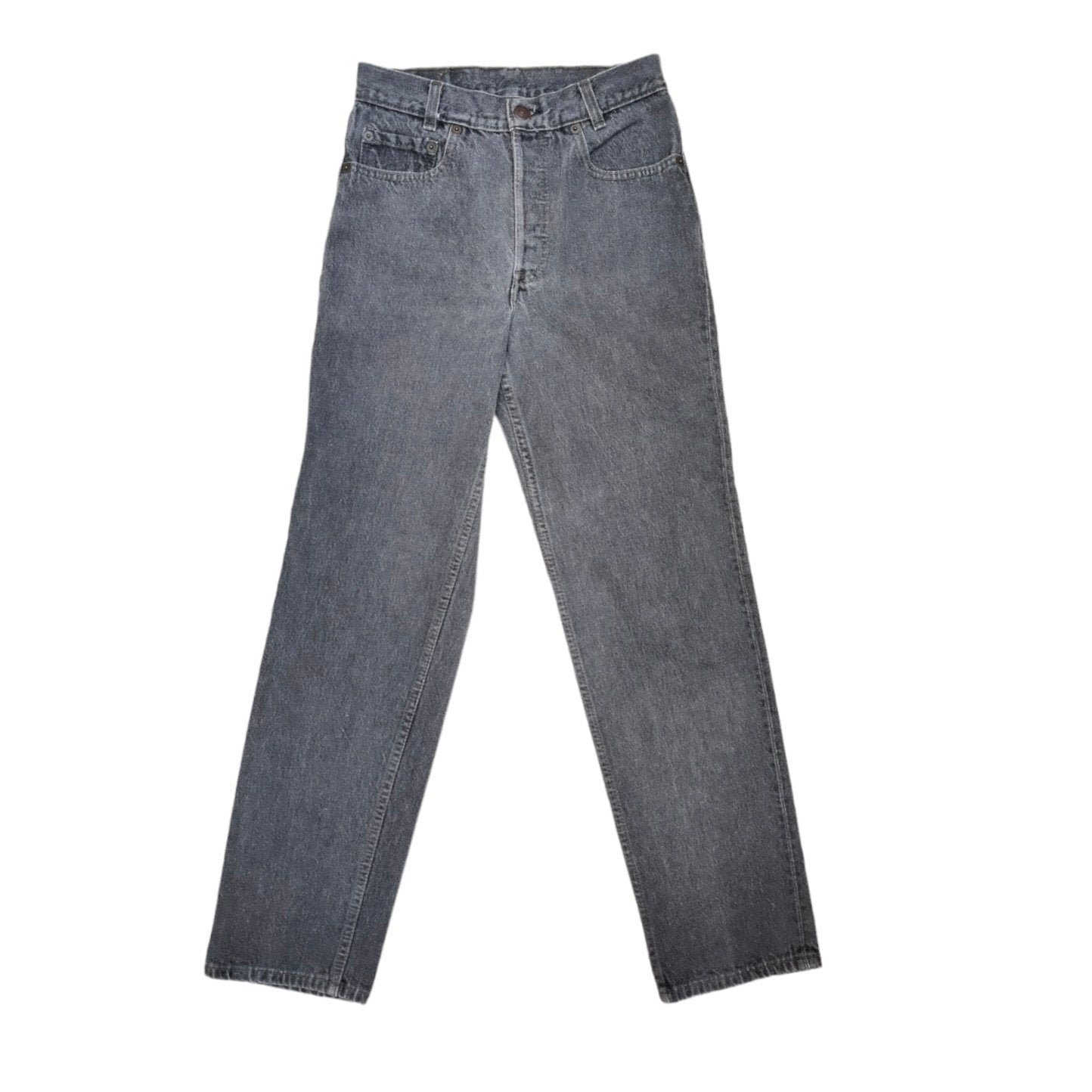 Vintage Levis 701 Student Grey Jeans (W27/L30)