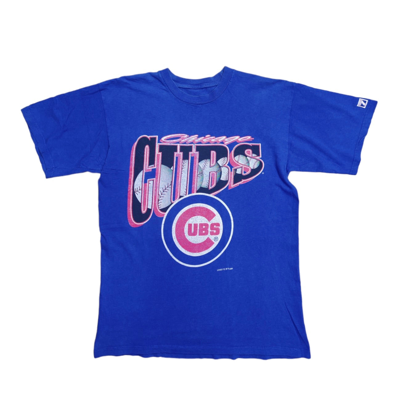 Chicago Cubs Blue Baseball Tshirt