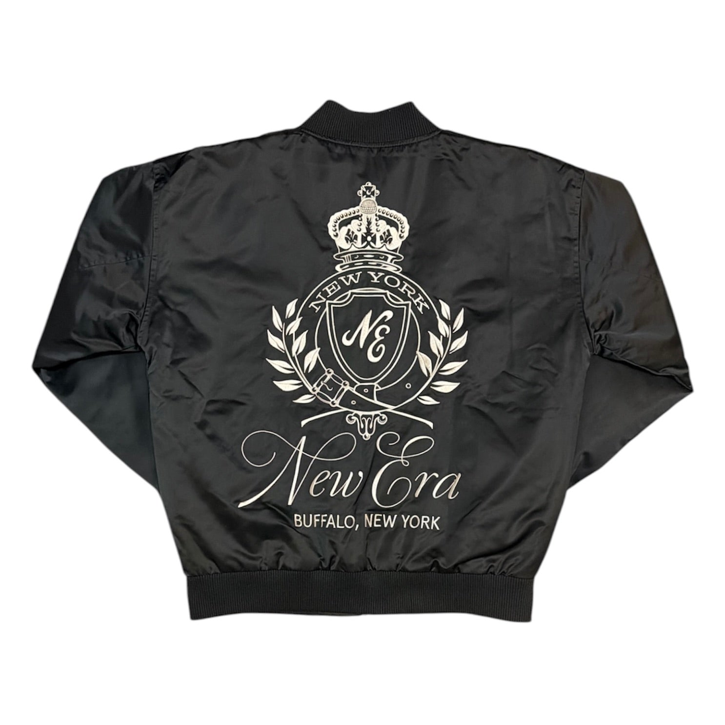 New Era Buffalo New York Satin Bomber Jacket (W)