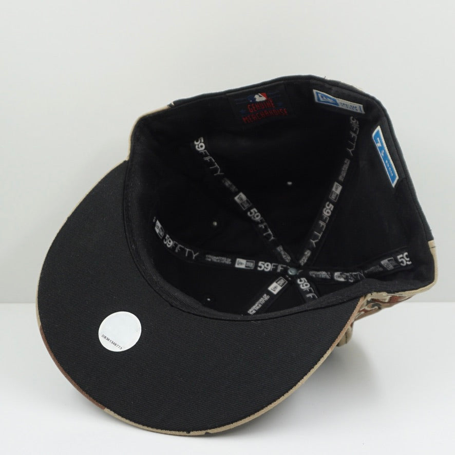 New Era All Star MLB Teams Beige Camo Fitted Cap