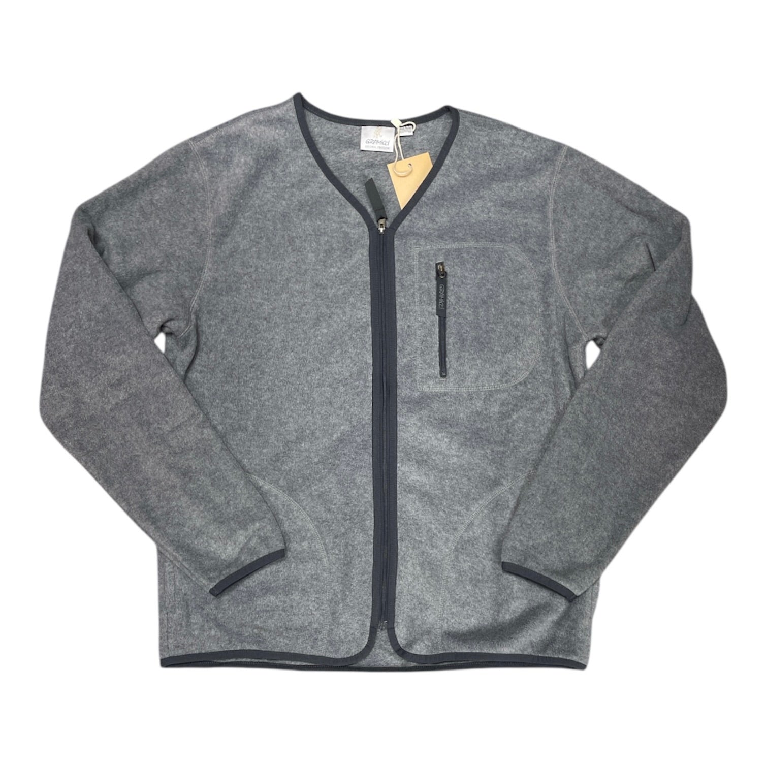 Gramicci Heather Charcoal Full Zip Fleece