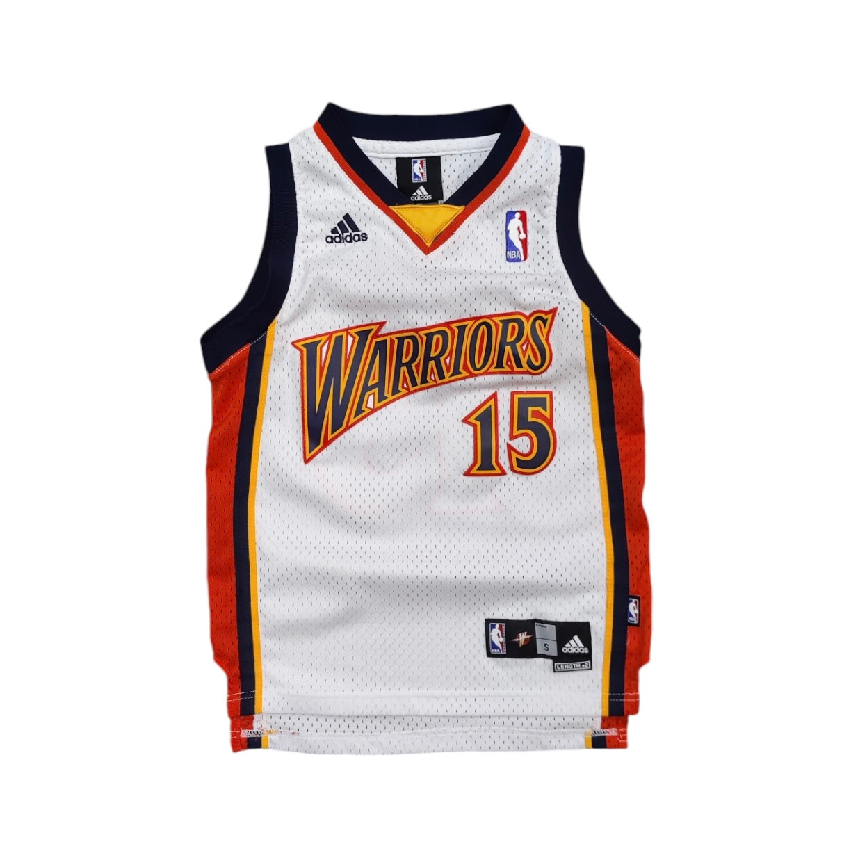 Adidas Goldenstate Warriors Biebrins #15 Basketball Jersey (Youth)