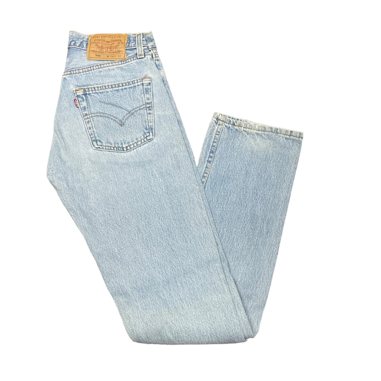 Vintage Levis 501 Blue Jeans (W28/L34)