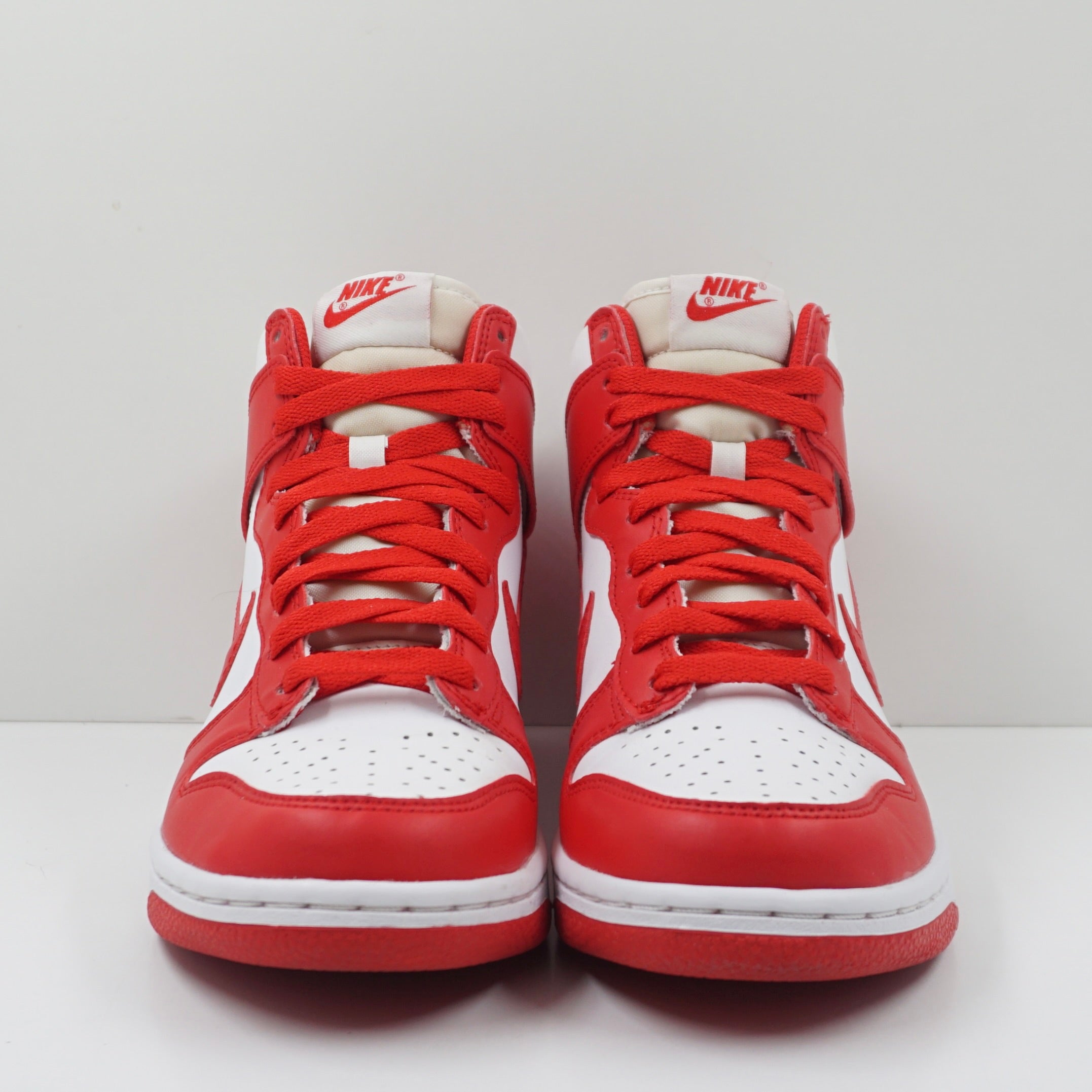 Nike Dunk High Championship White Red (White Tongue Tag) (GS)