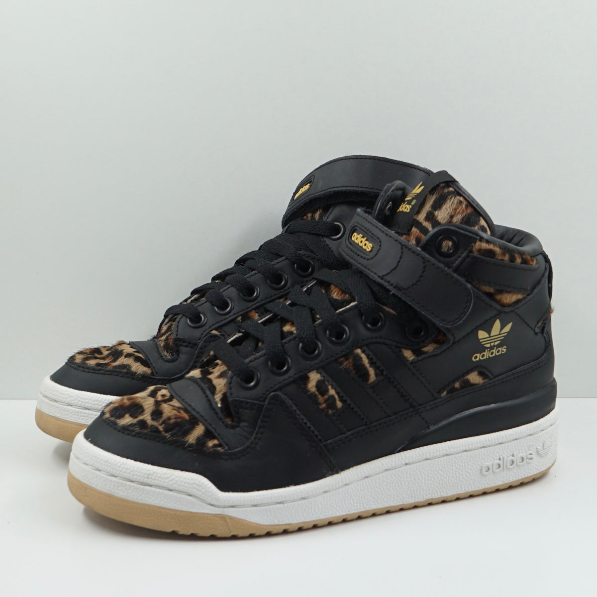 Adidas Forum Mid Wntr Black Leopard