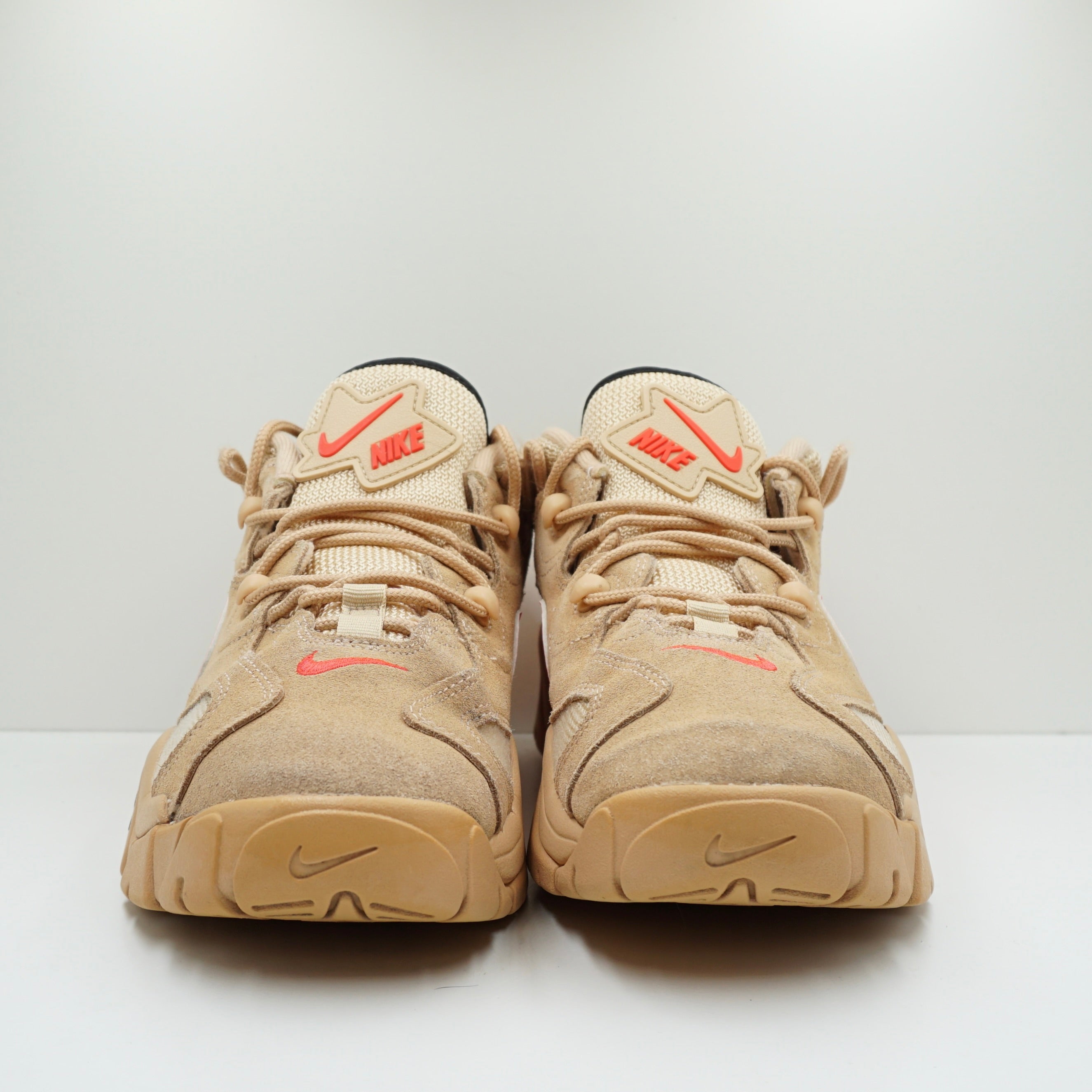 Nike Air Barrage Low Vachetta Tan Laser Crimson White Onyx